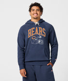 Chicago Bears Helmet Retro Hoodie
