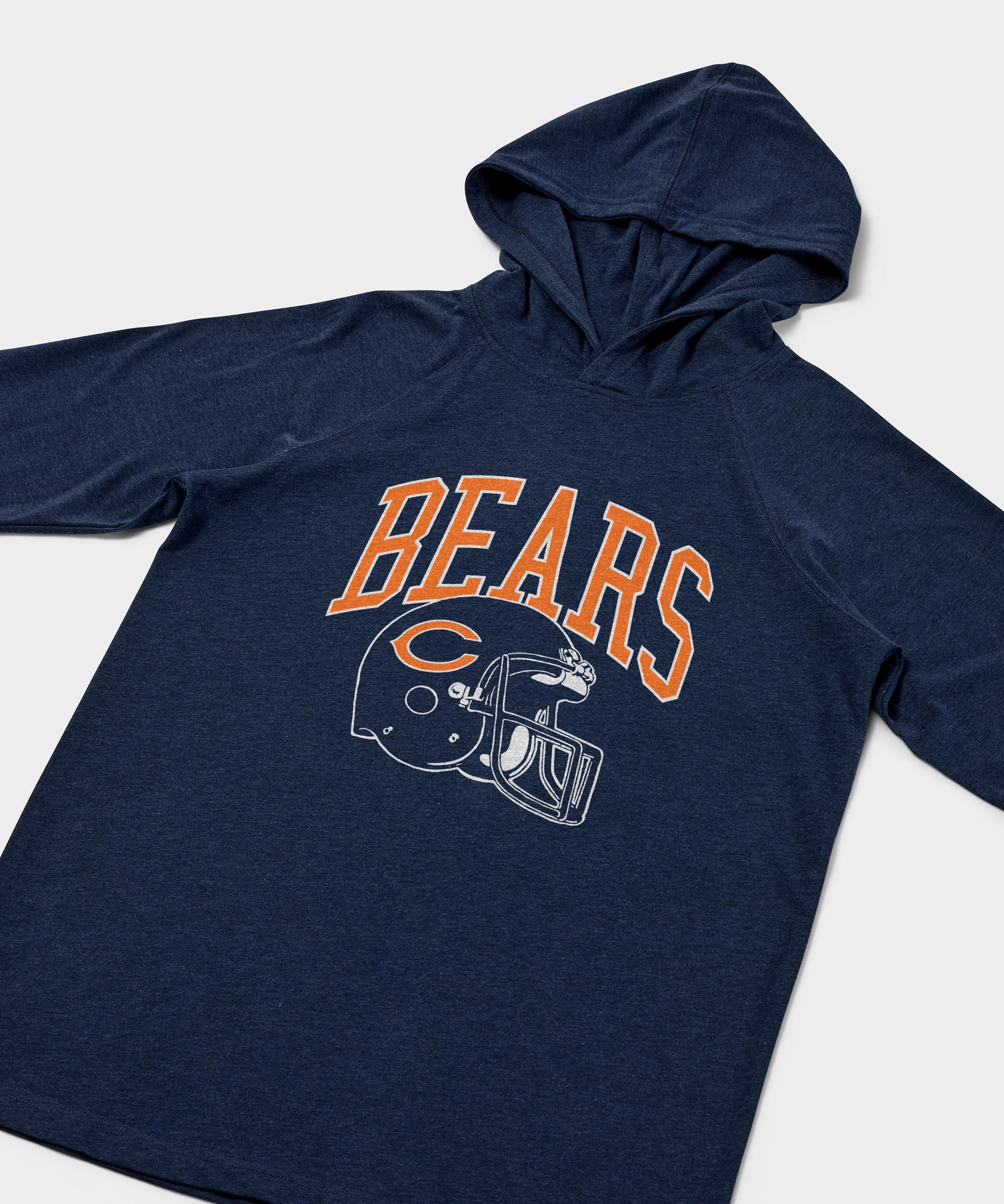 Chicago Bears Helmet Retro Lightweight Hoodie