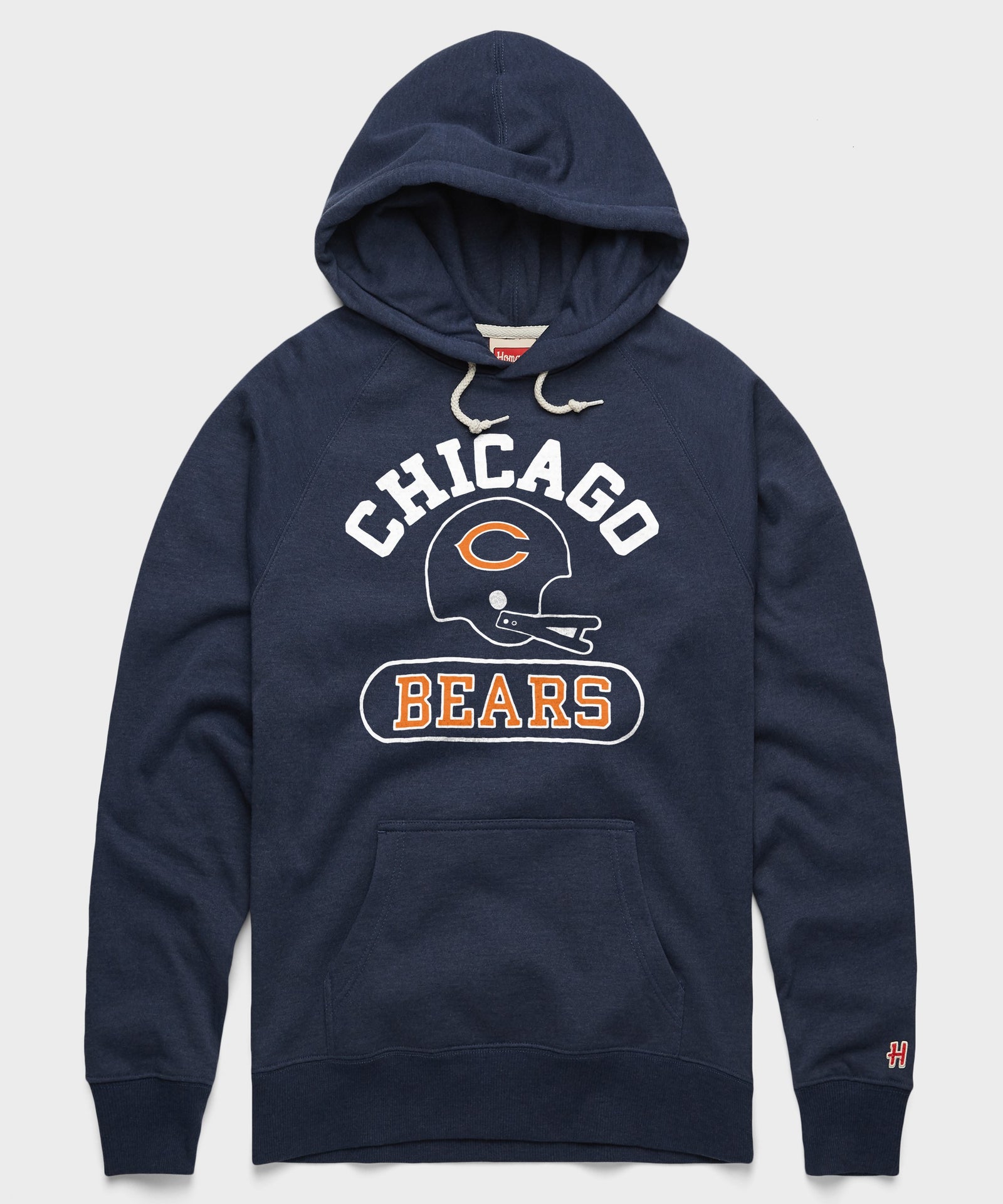 Chicago Bears Throwback Helmet Hoodie