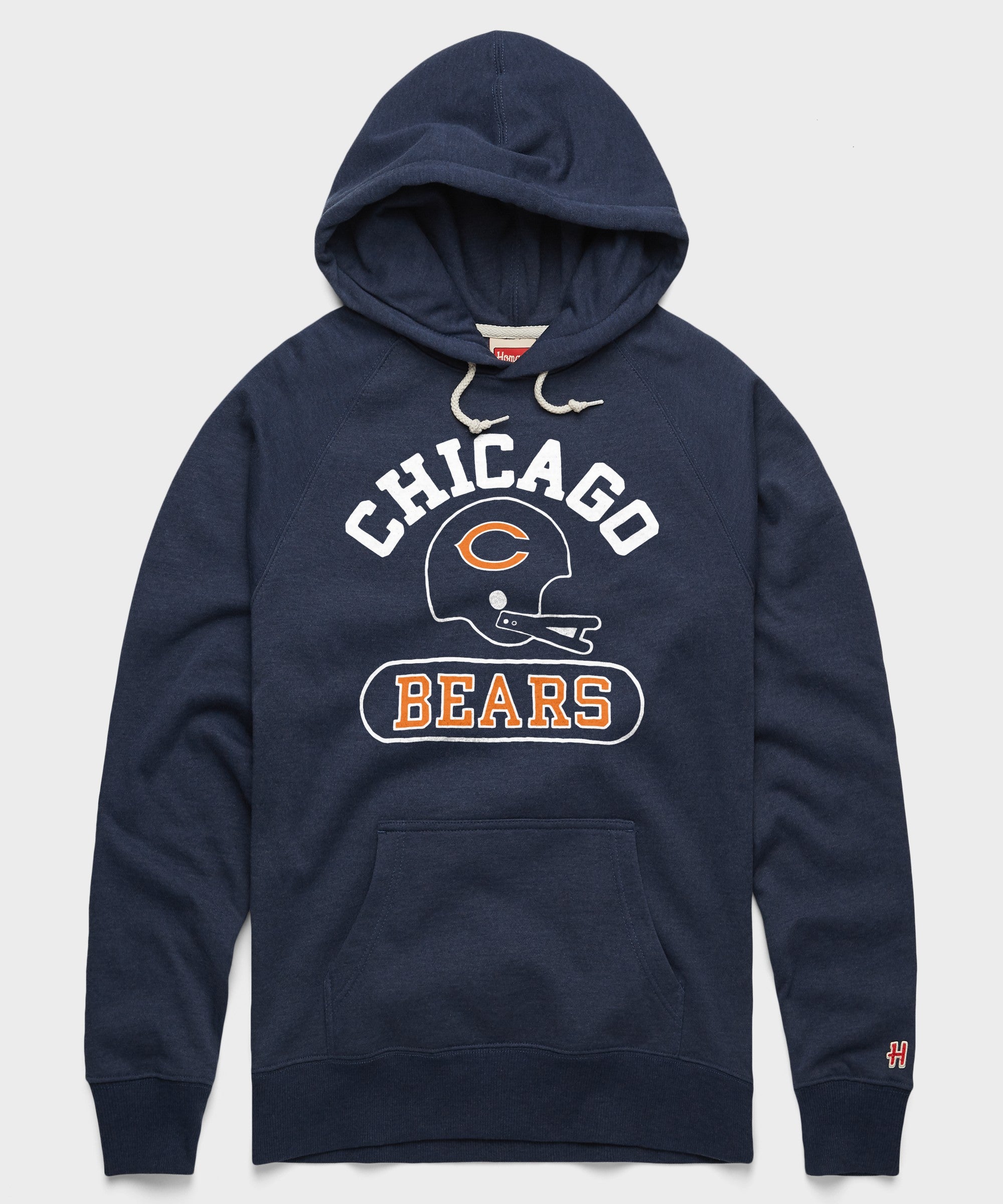 Chicago Bears Throwback Helmet Hoodie