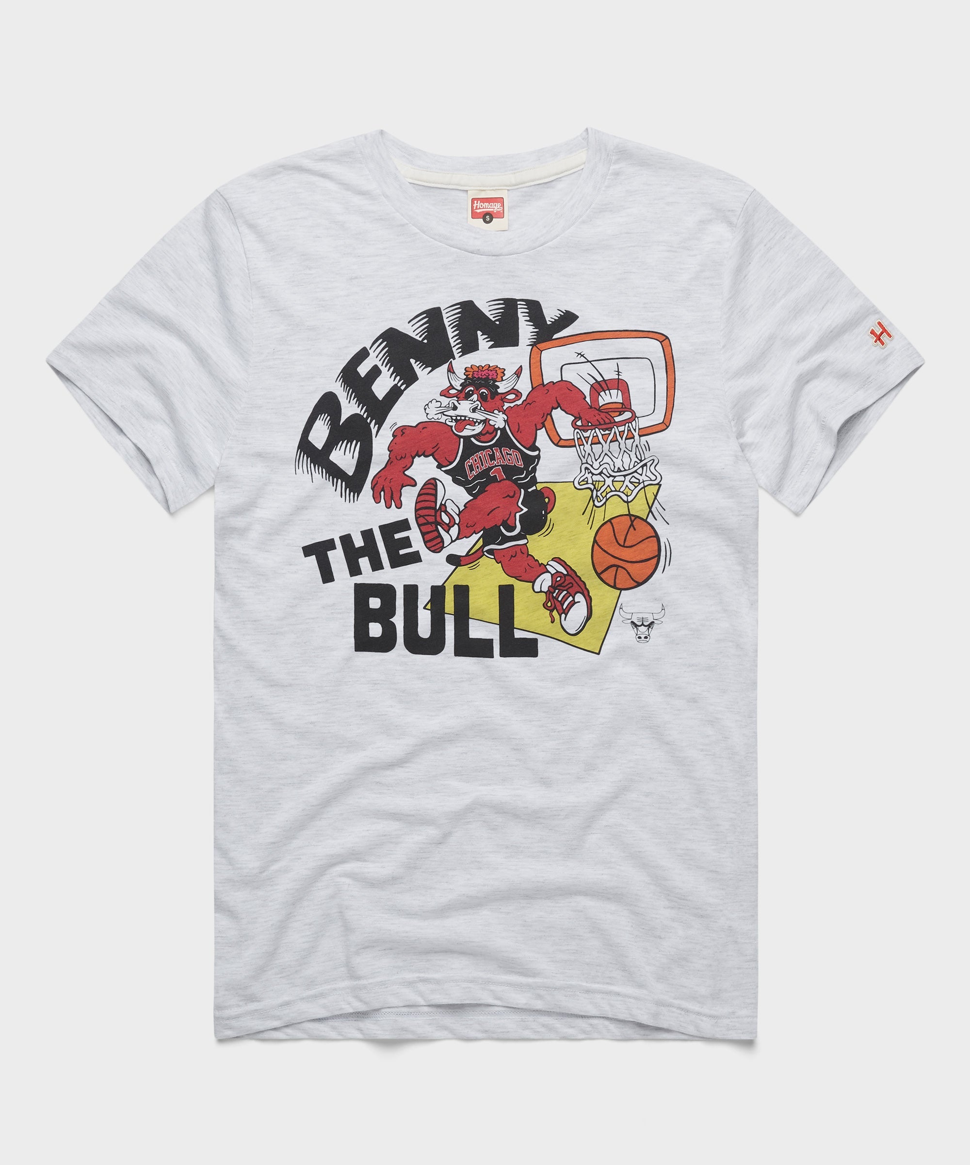 Chicago Bulls Benny The Bull Cartoon