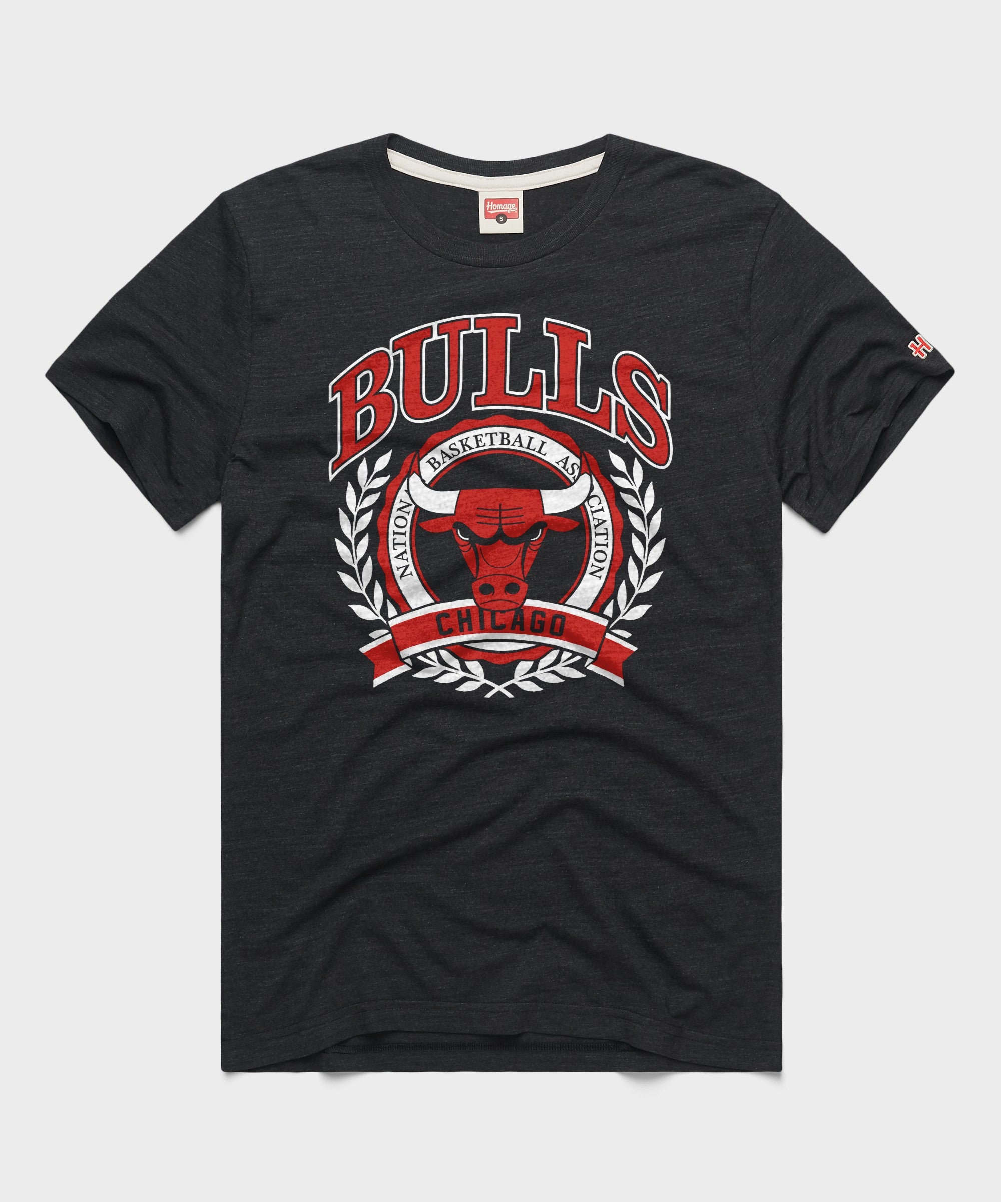 Chicago Bulls Crest | Men's NBA T-Shirt – HOMAGE