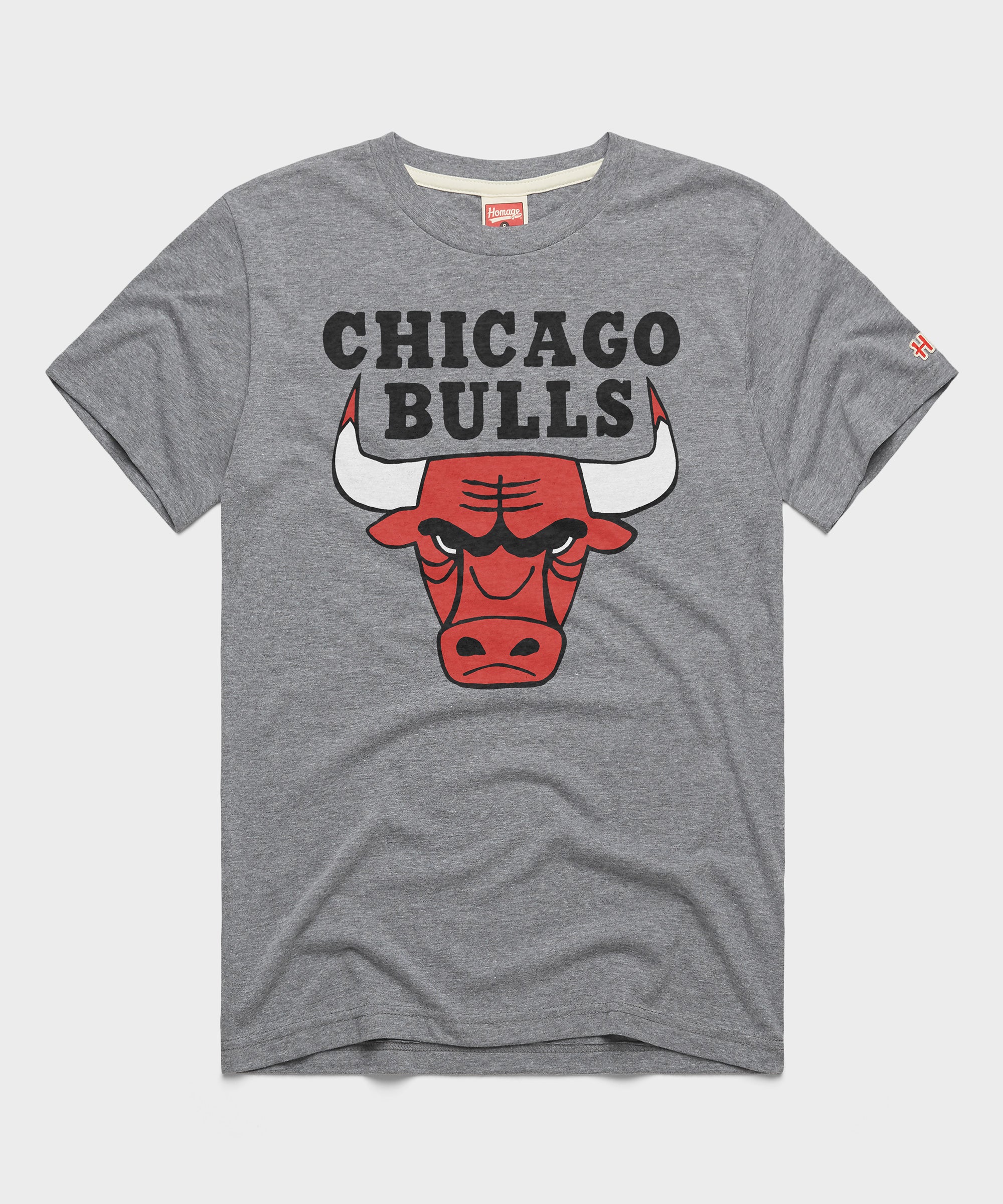 Chicago Bulls Logo Grey