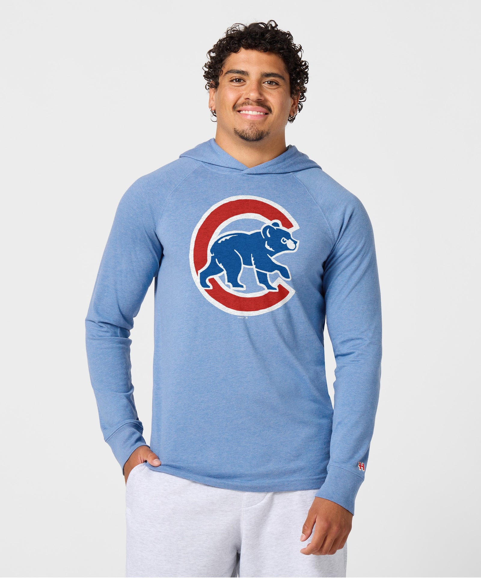 Chicago Cubs Alt Logo '97 Lightweight Hoodie