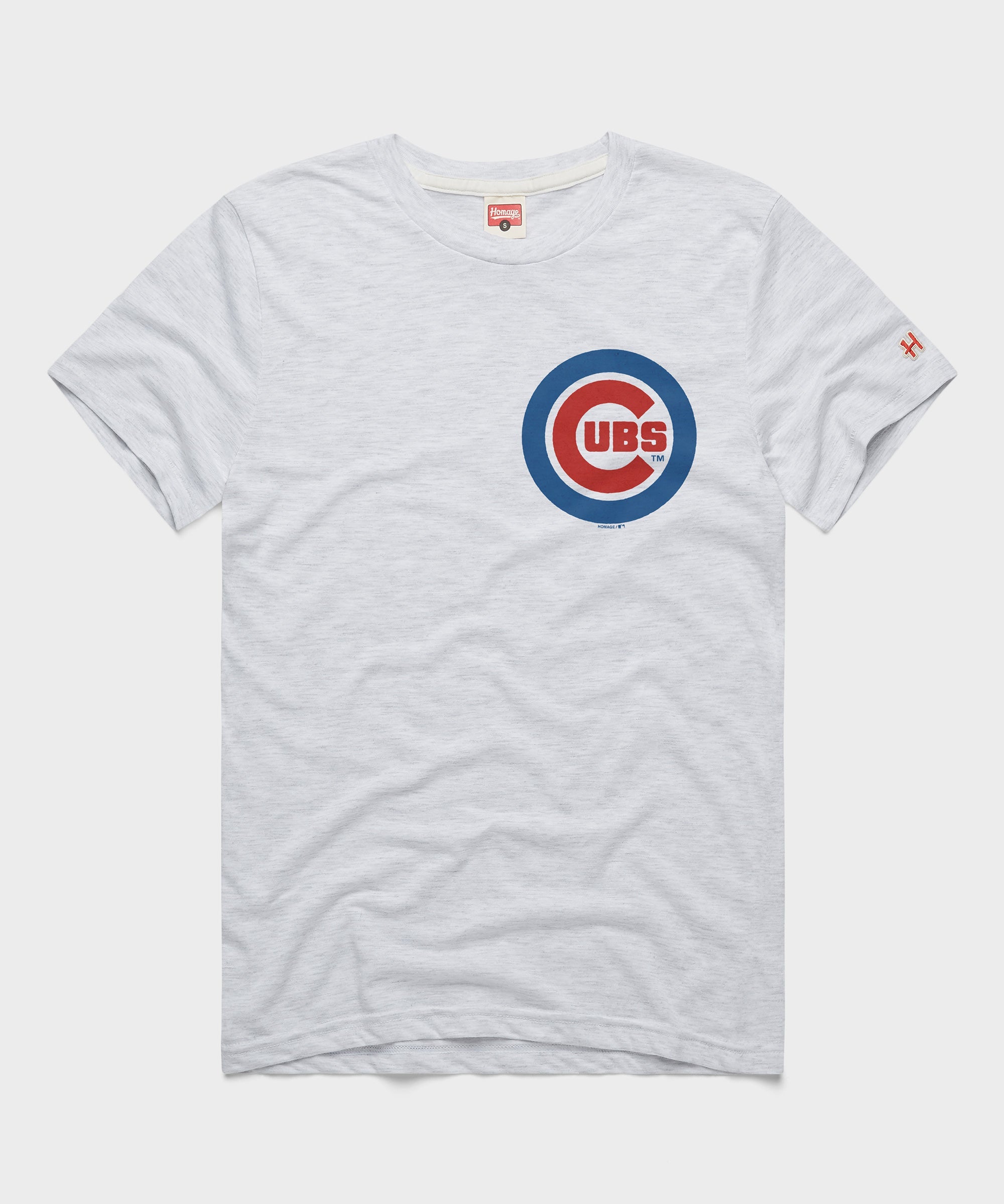 Chicago Cubs Jersey Logo '79 Ash