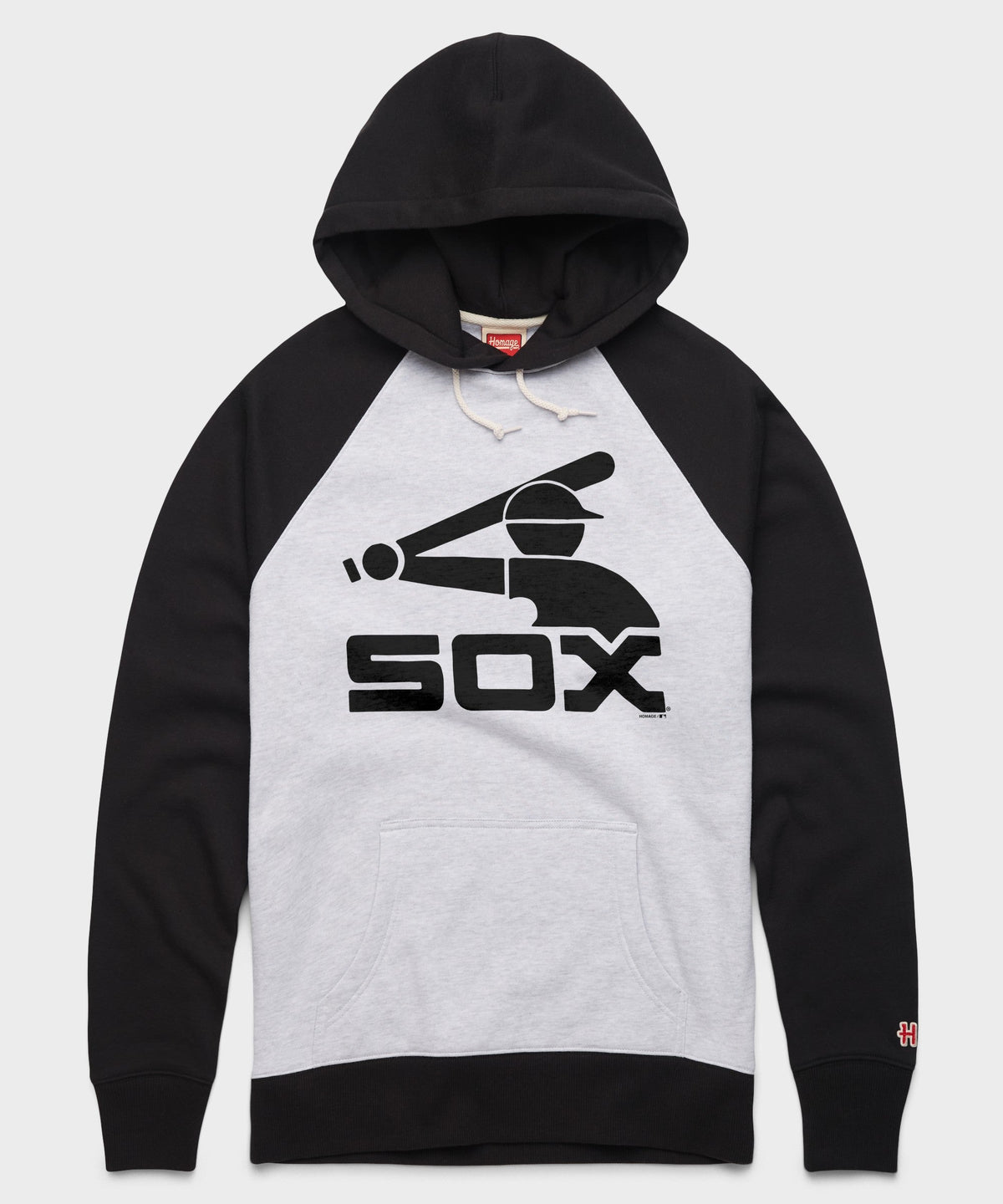 Chicago White Sox '76 Blackout Colorblock Hoodie