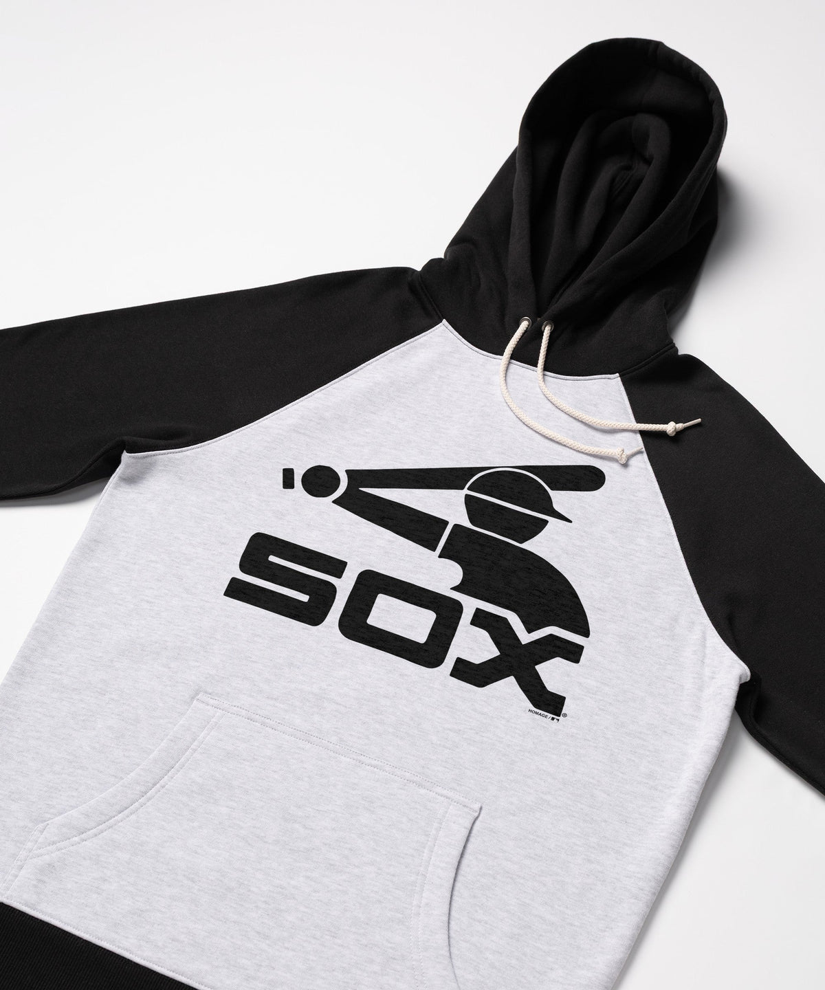 Chicago White Sox '76 Blackout Colorblock Hoodie