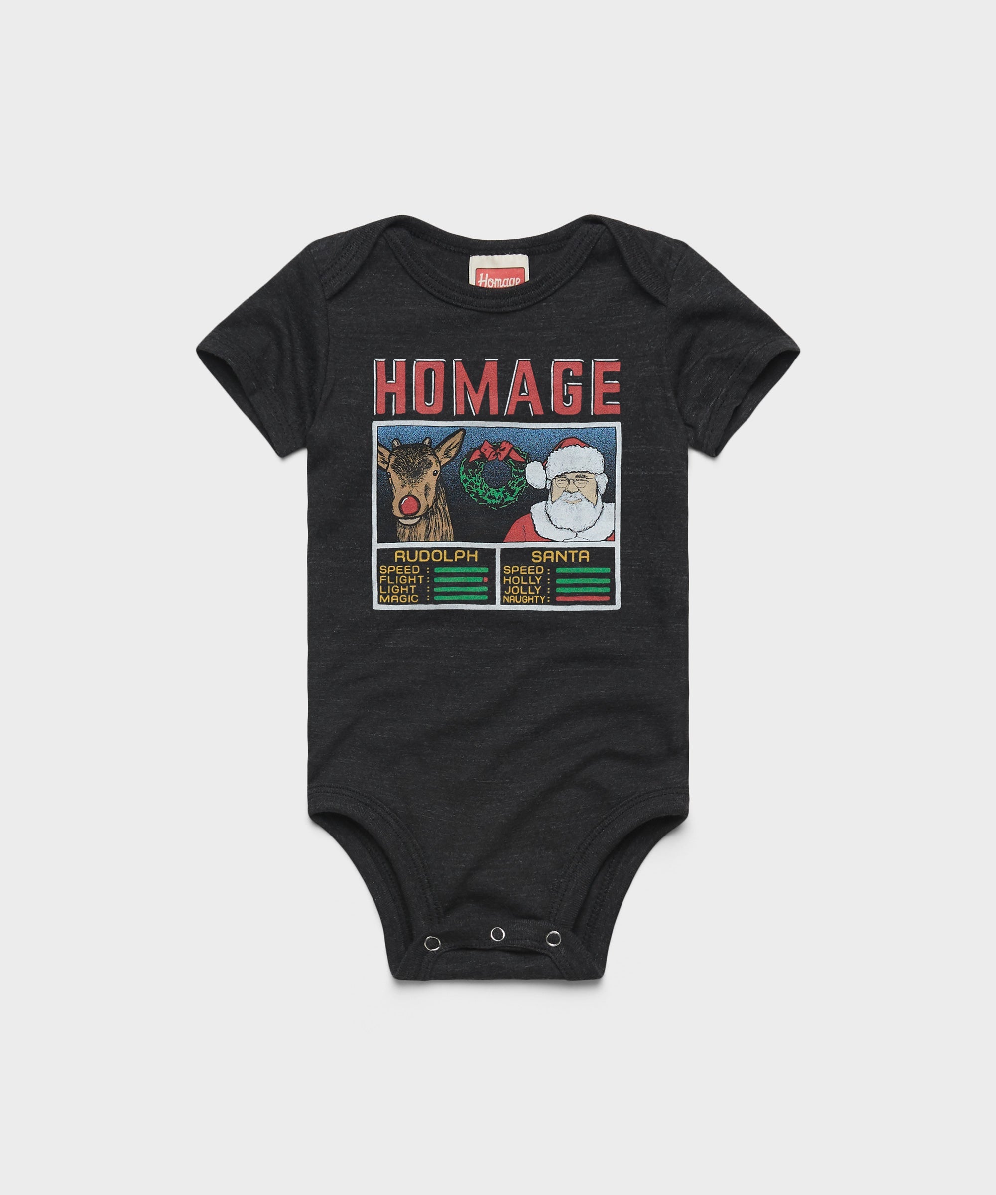 Christmas Jam Rudolf And Santa Baby One Piece