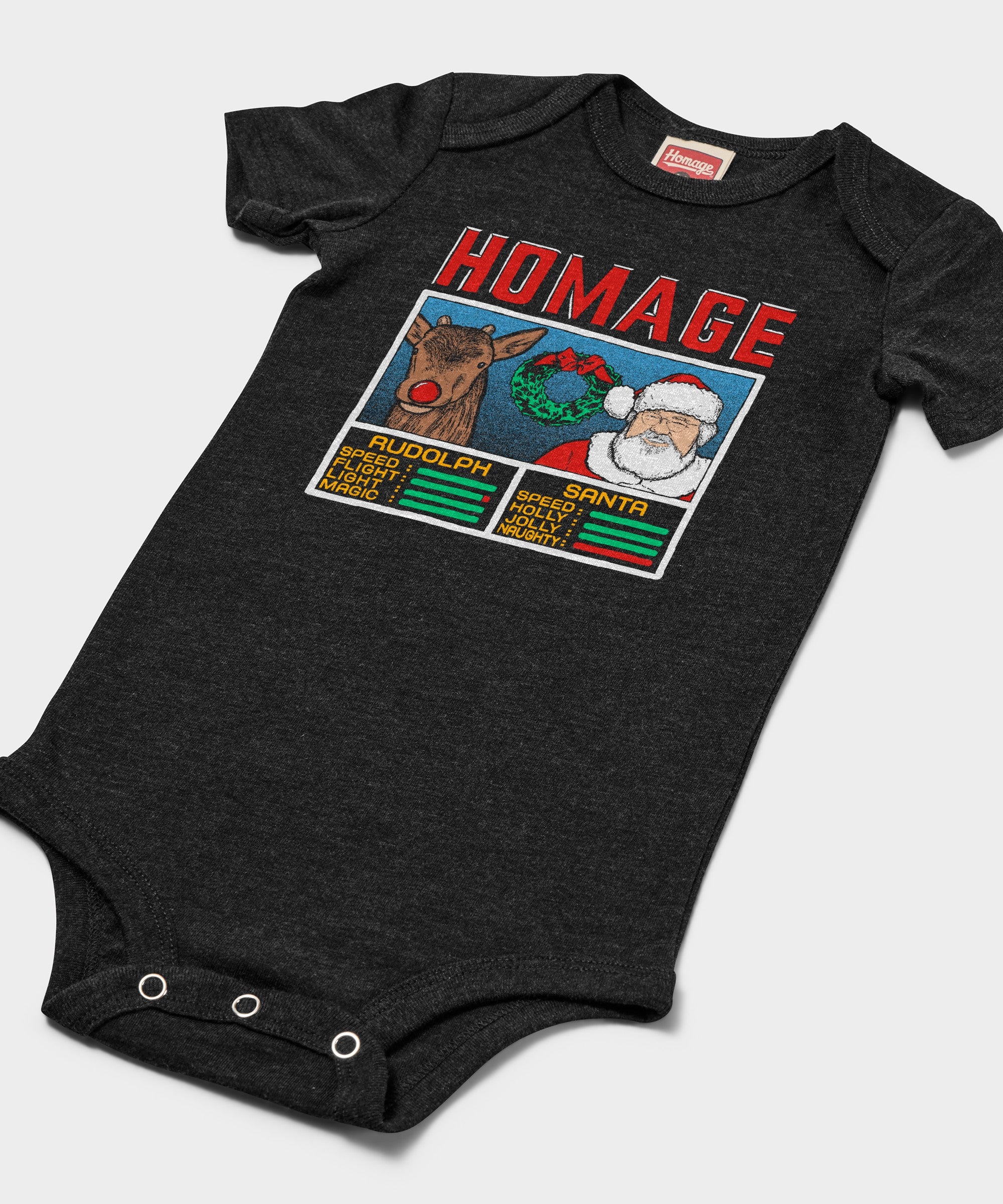 Christmas Jam Rudolph And Santa Baby One Piece