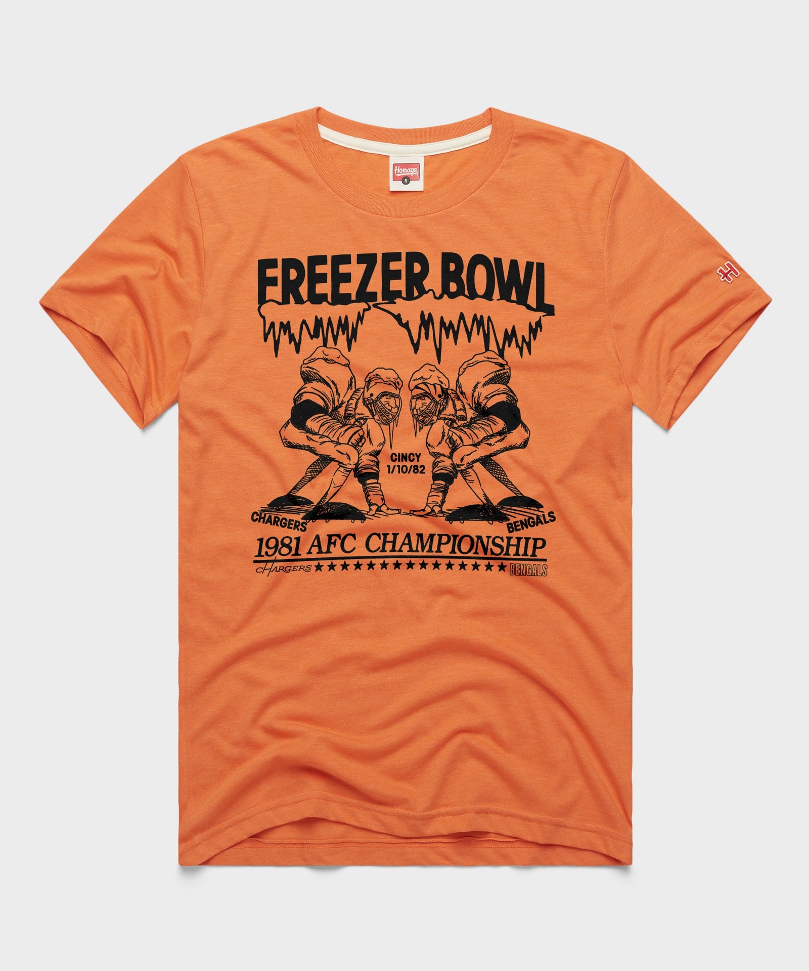 Cincinnati Bengals 1981 Freezer Bowl