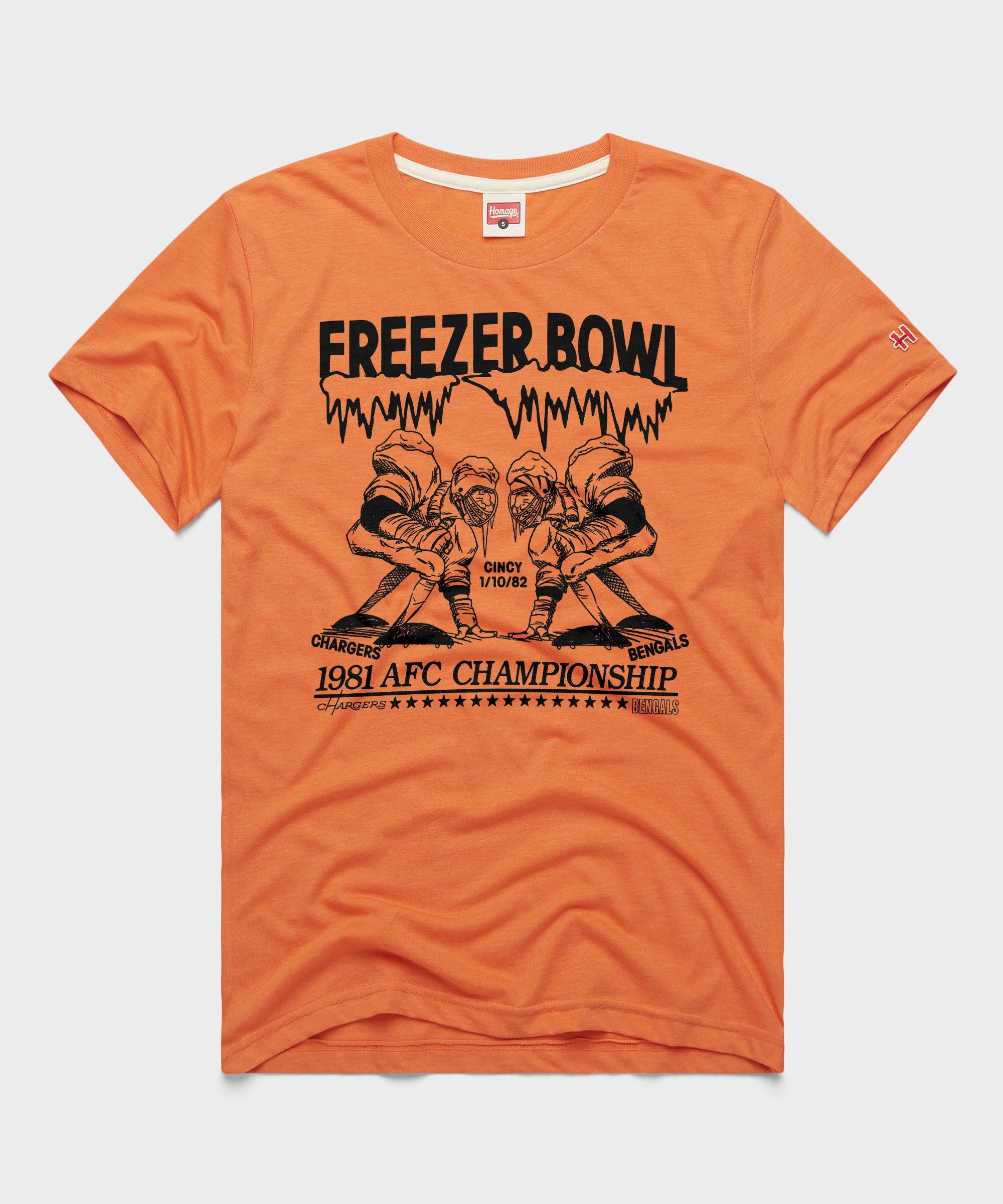 Cincinnati Bengals 1981 Freezer Bowl