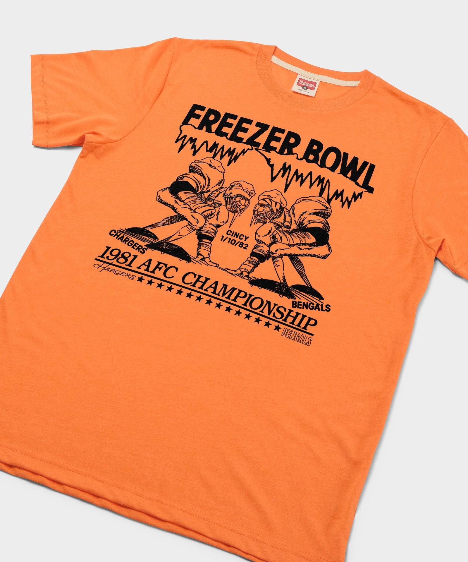 Cincinnati Bengals 1981 Freezer Bowl