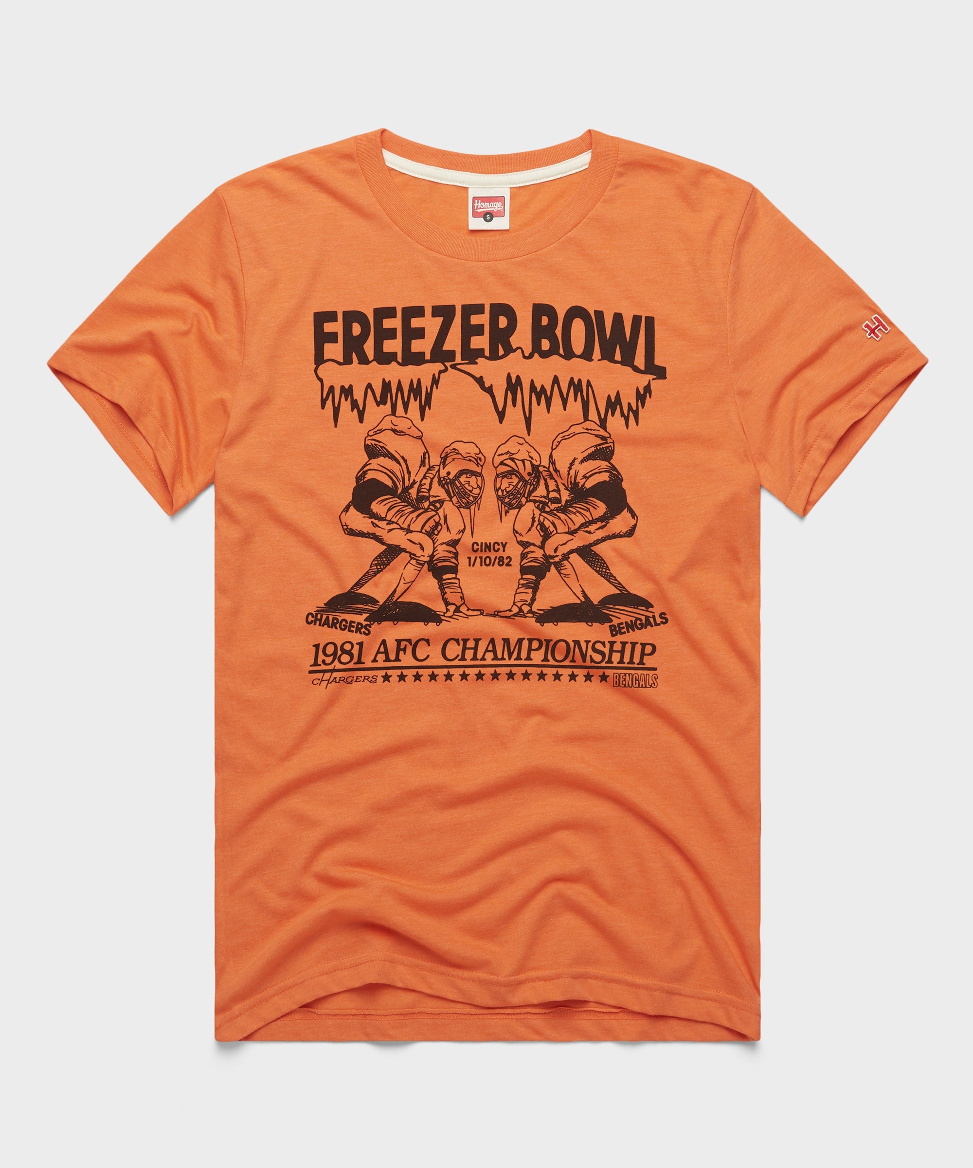 Cincinnati Bengals 1981 Freezer Bowl
