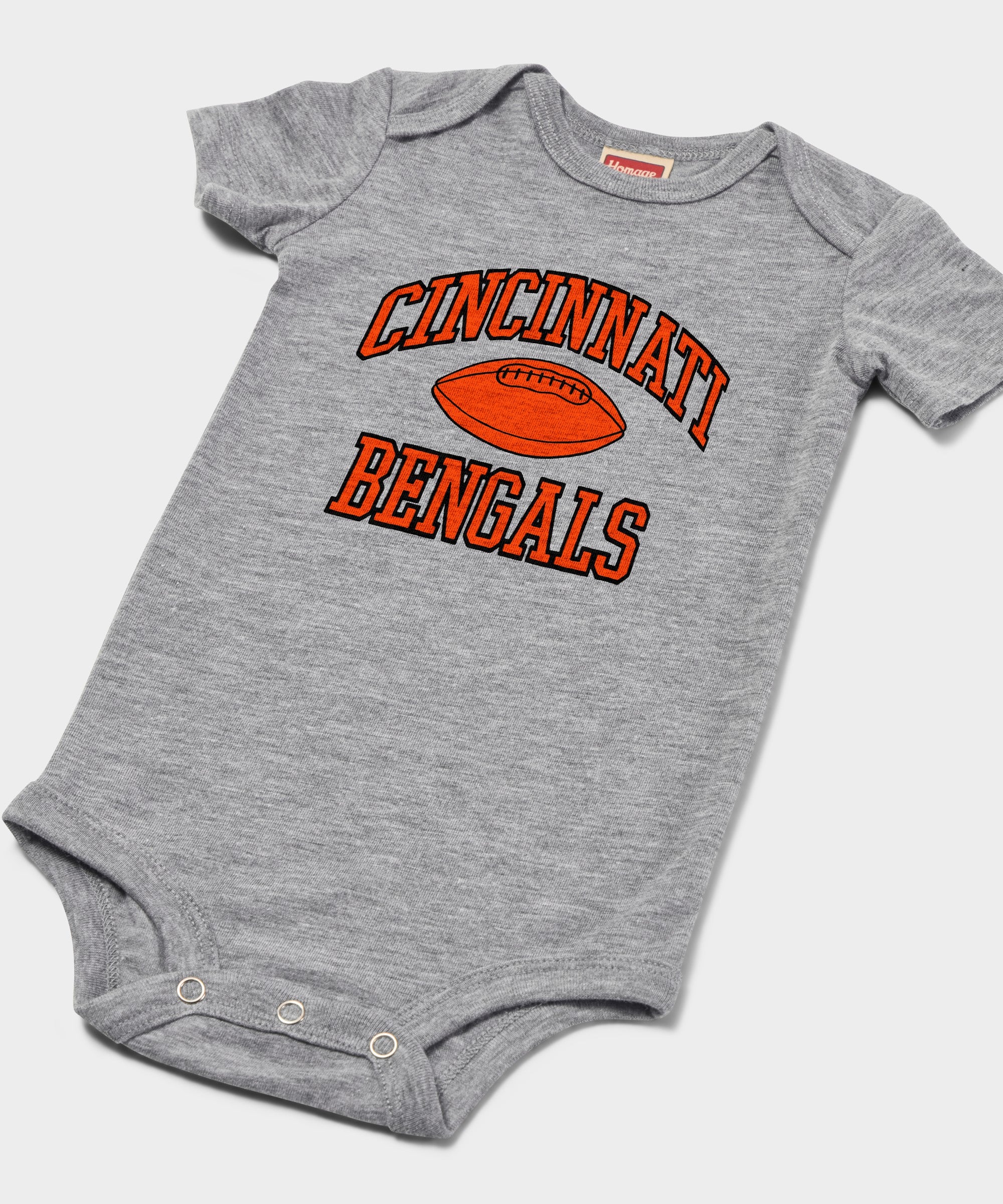 Cincinnati Bengals Gridiron Baby One Piece