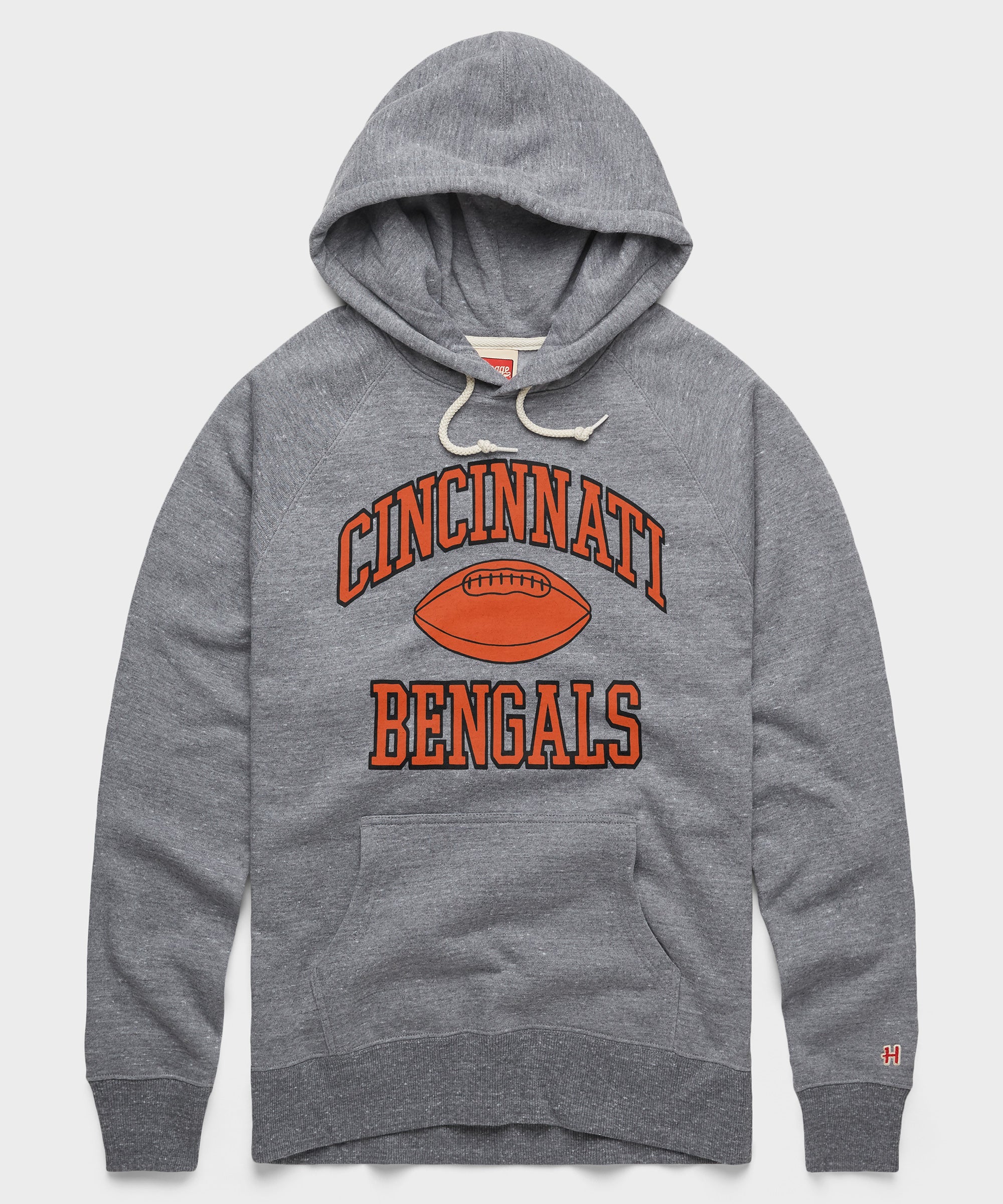 Cincinnati Bengals Gridiron Hoodie Grey