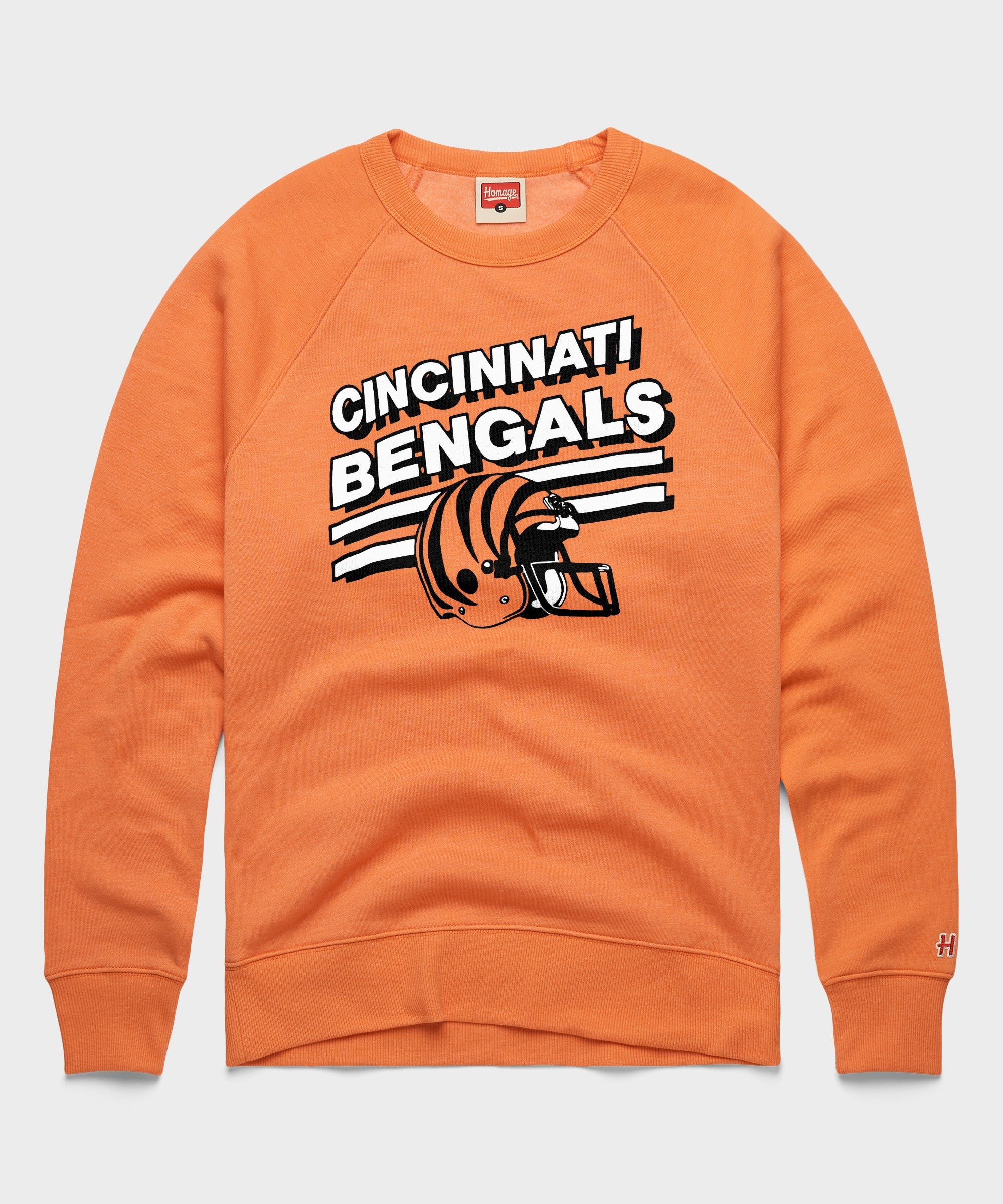 Cincinnati Bengals Stripes Crewneck