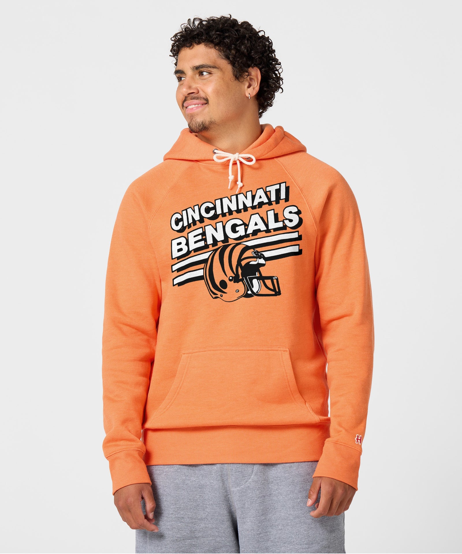 Cincinnati Bengals Stripes Hoodie