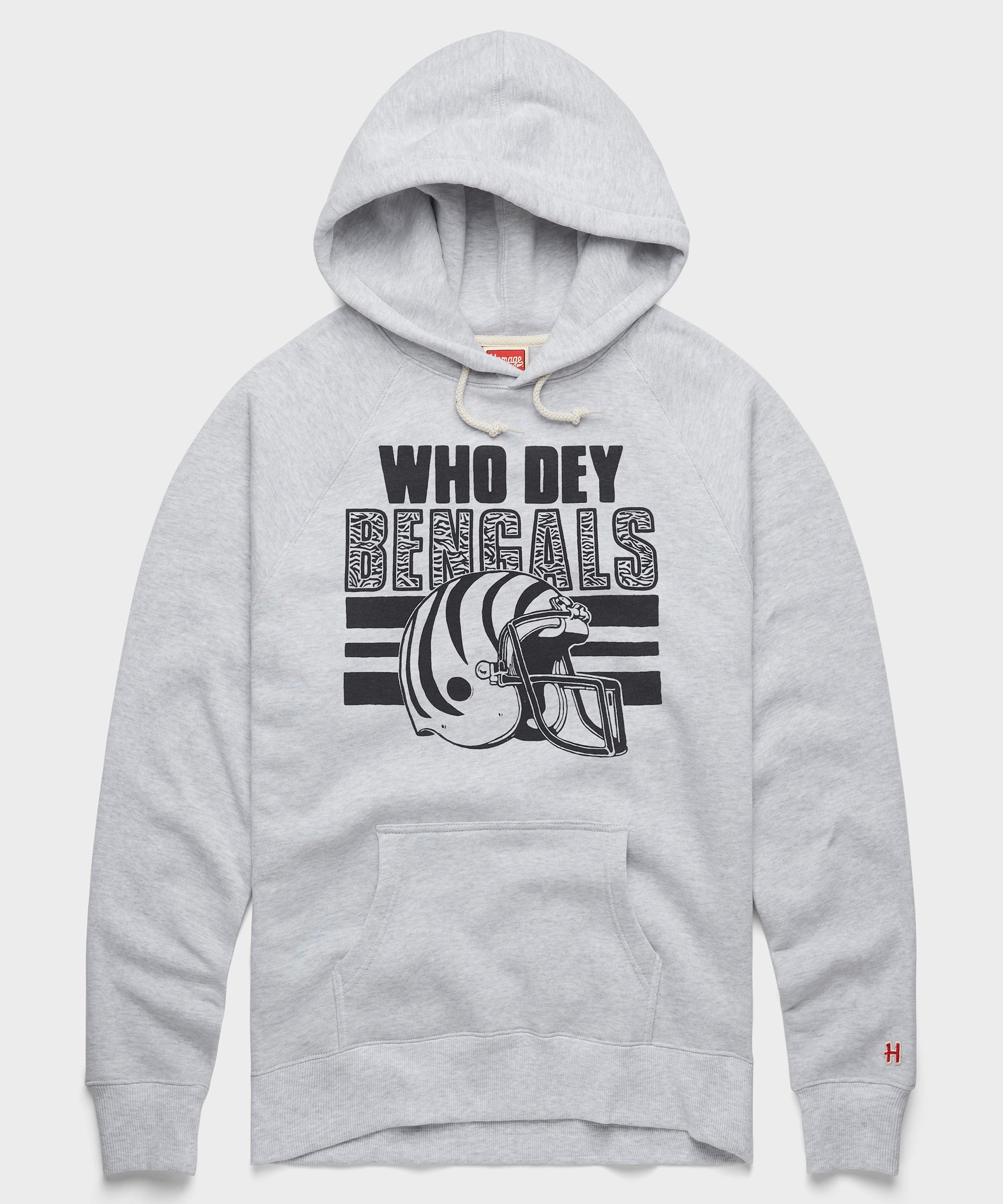 Cincinnati Bengals White Bengal Hoodie