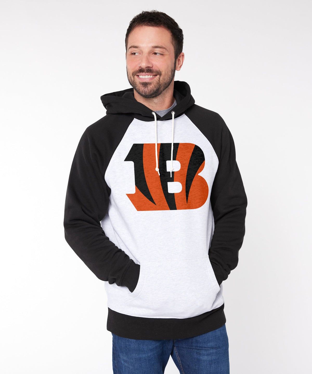 Cincinnati Bengals '21 Colorblock Hoodie