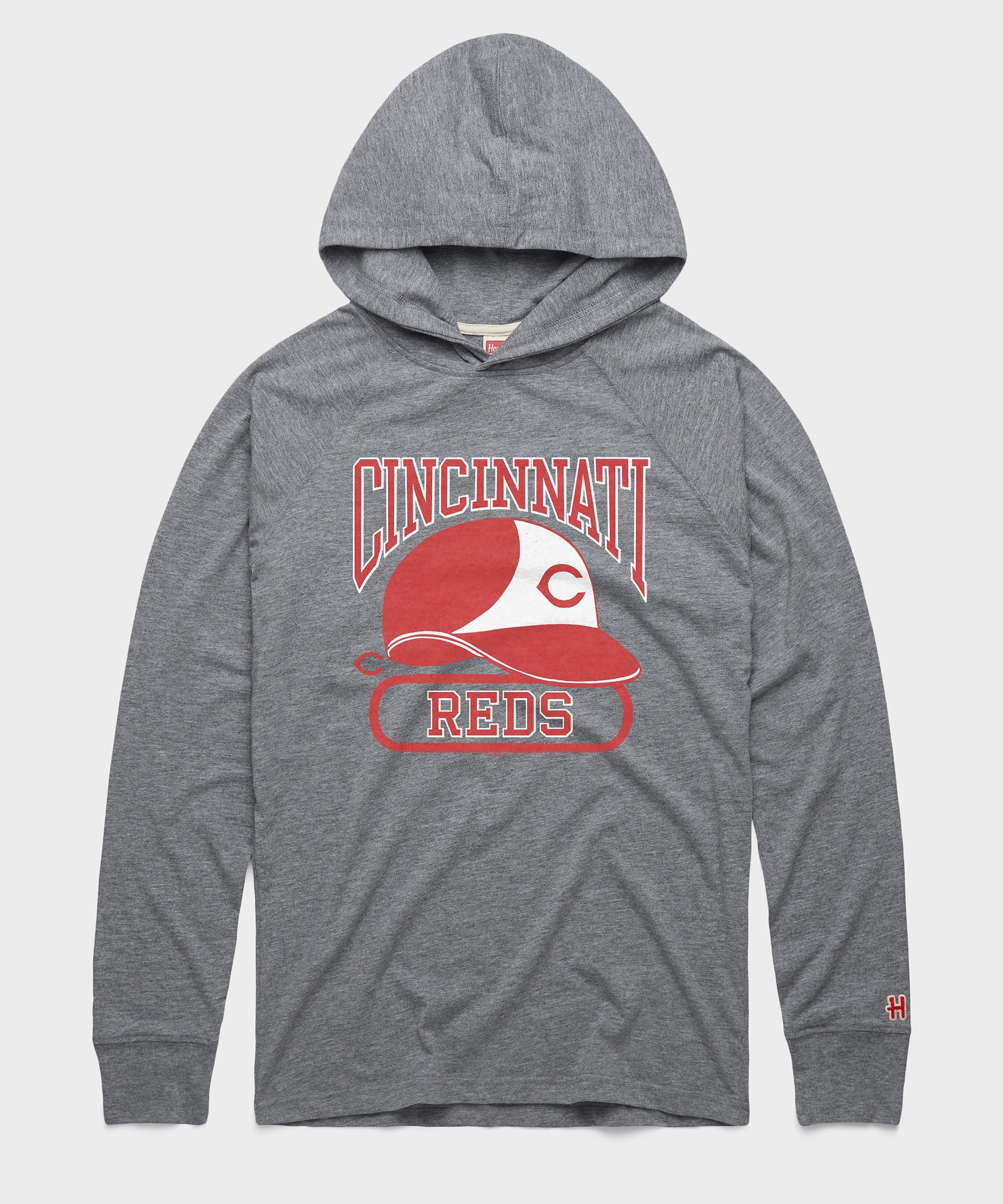 Cincinnati Reds Helmet Lightweight Hoodie