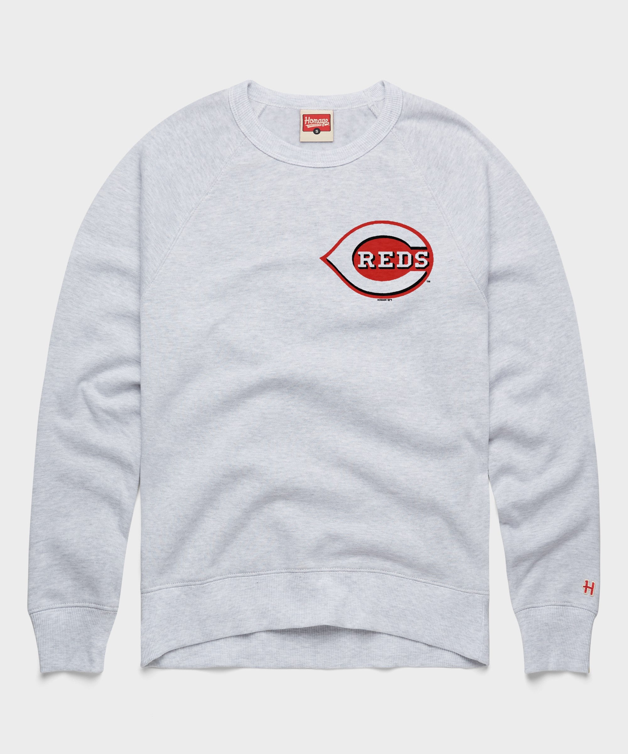 Cincinnati Reds Jersey Logo '13 Crewneck | Retro MLB Sweatshirt – HOMAGE