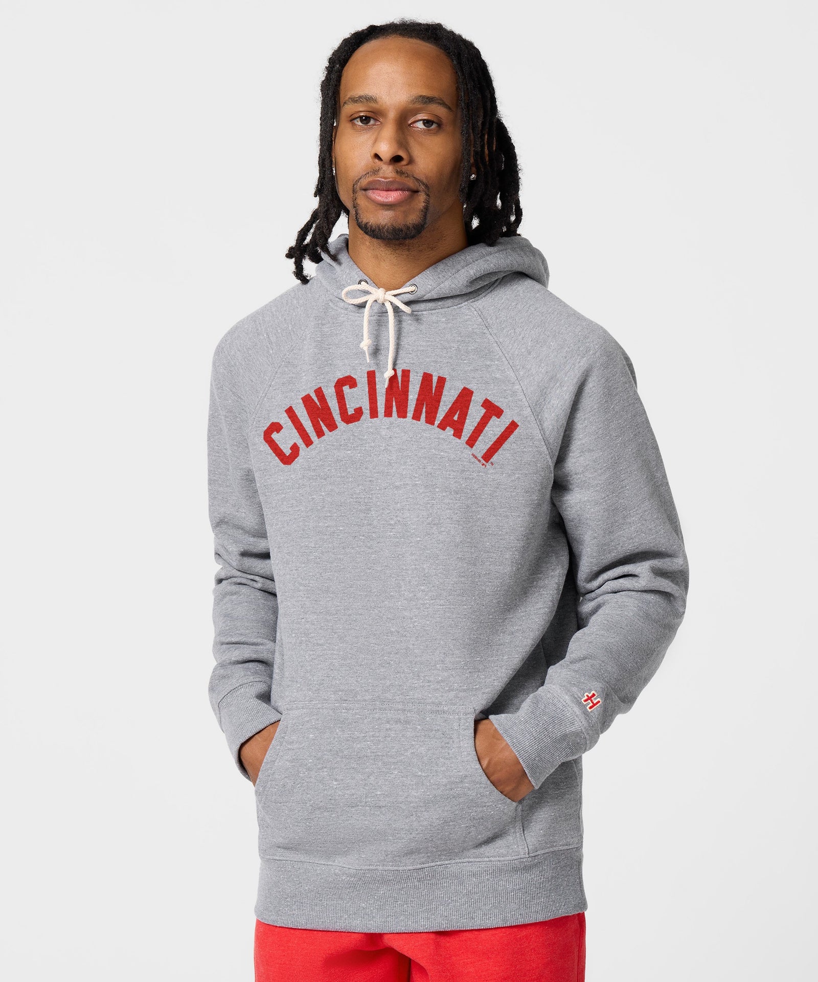 Cincinnati Reds Jersey Logo '67 Hoodie