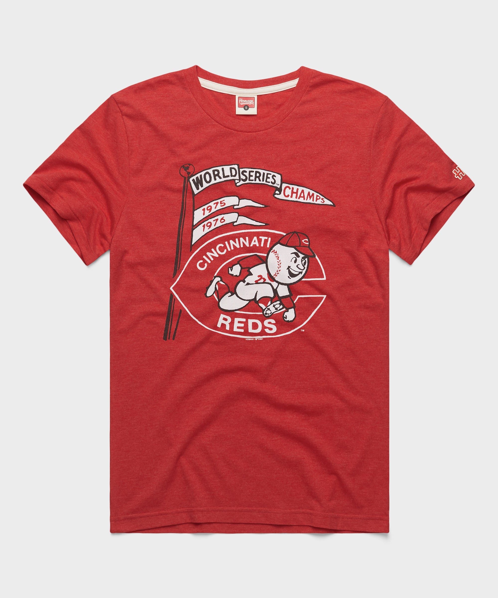 Cincinnati Reds '75-'76 World Series Champs Red