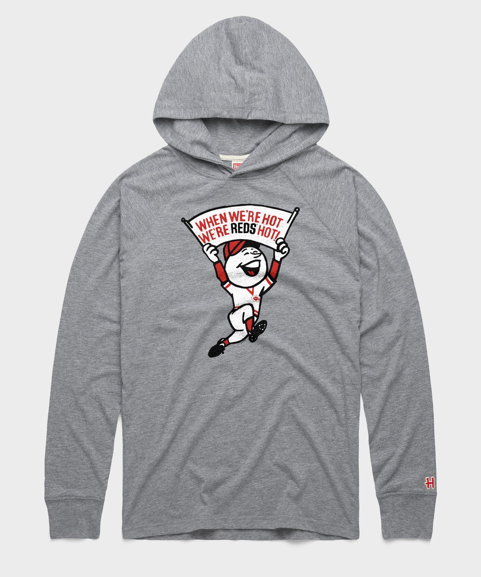 Cincinnati We're Reds Hot Lightweight Hoodie