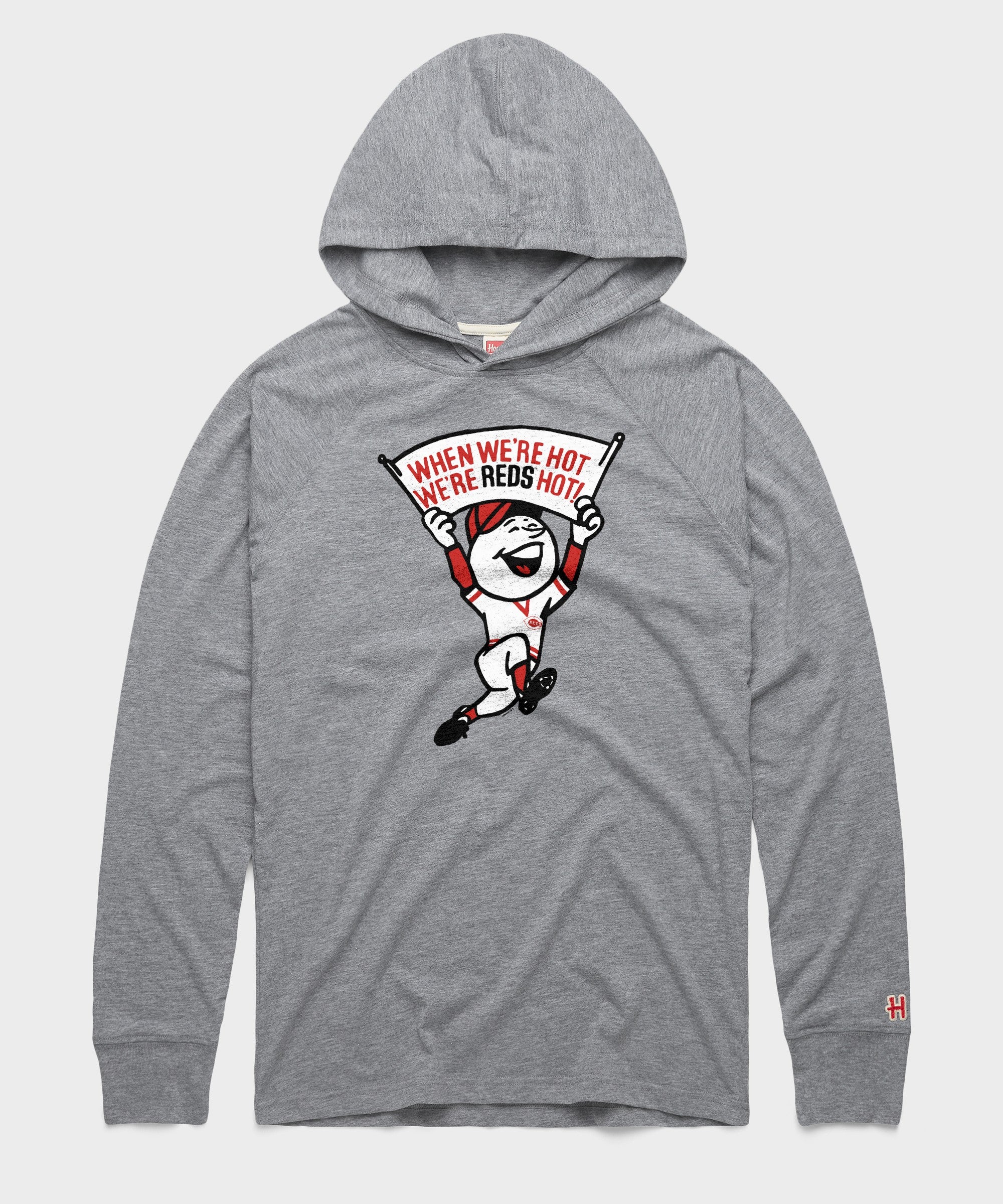 Cincinnati We're Reds Hot Lightweight Hoodie