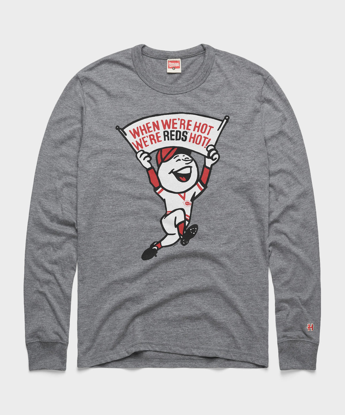Cincinnati We're Reds Hot | Men's Cincinnati Reds T-Shirt – HOMAGE