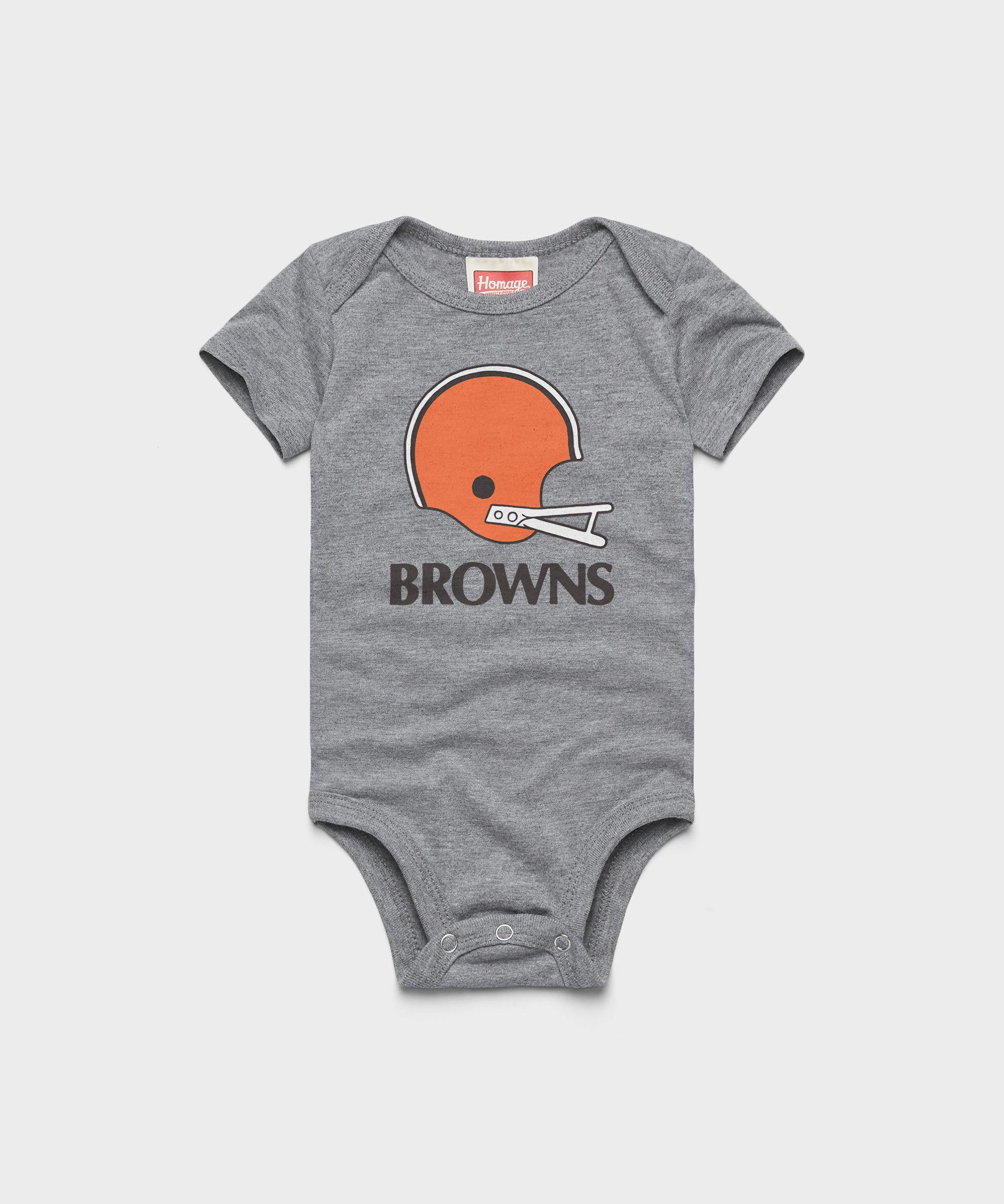 Cleveland Browns Big Helmet Baby One Piece
