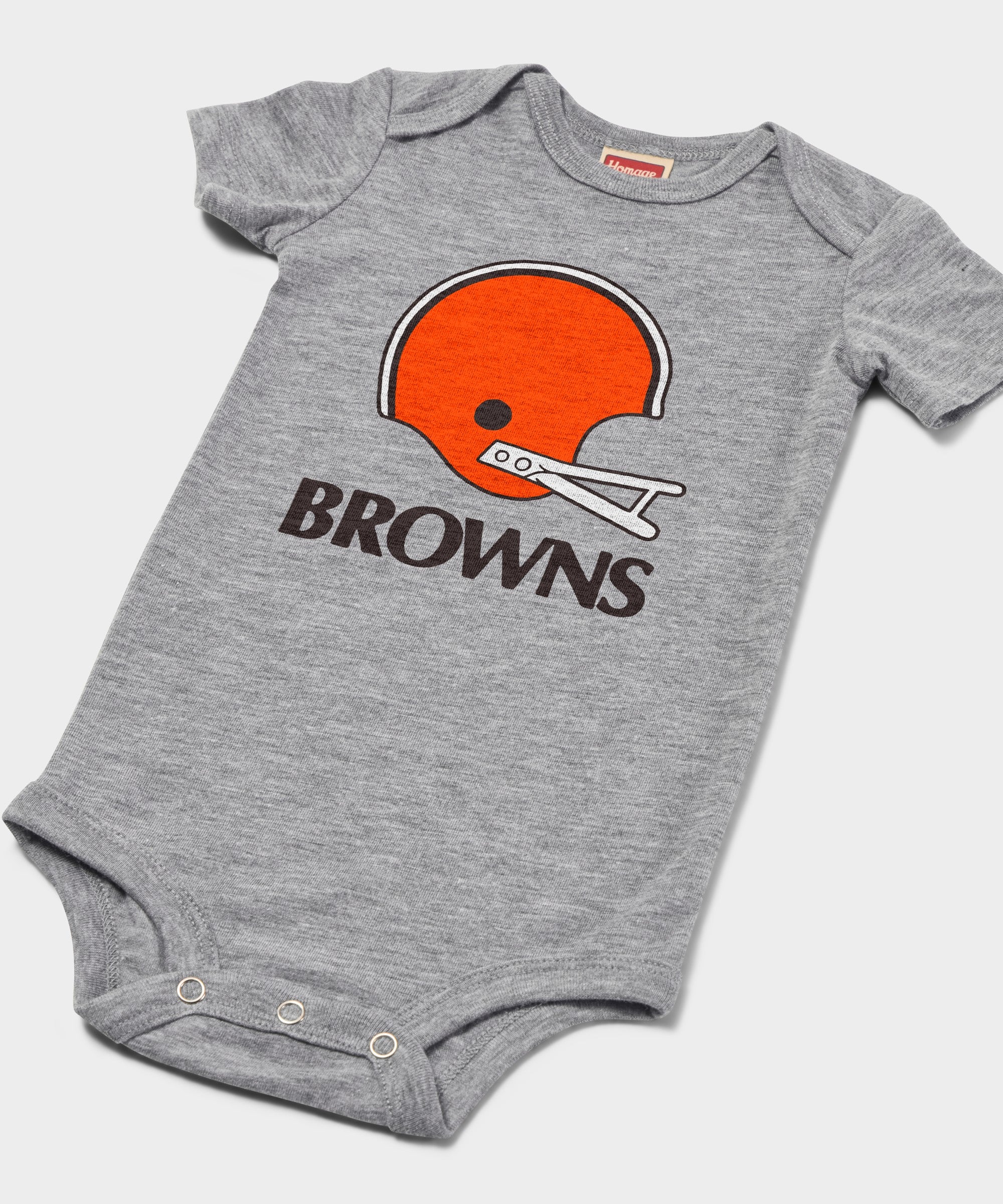 Cleveland Browns Big Helmet Baby One Piece