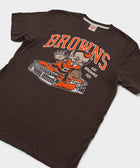 Cleveland Browns Brownie Stiff Arm Stadium