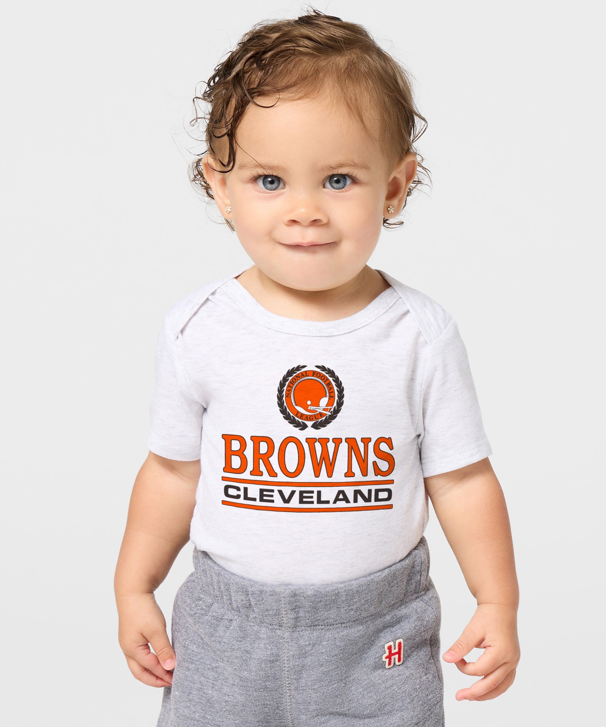 Cleveland Browns Crest Baby One Piece