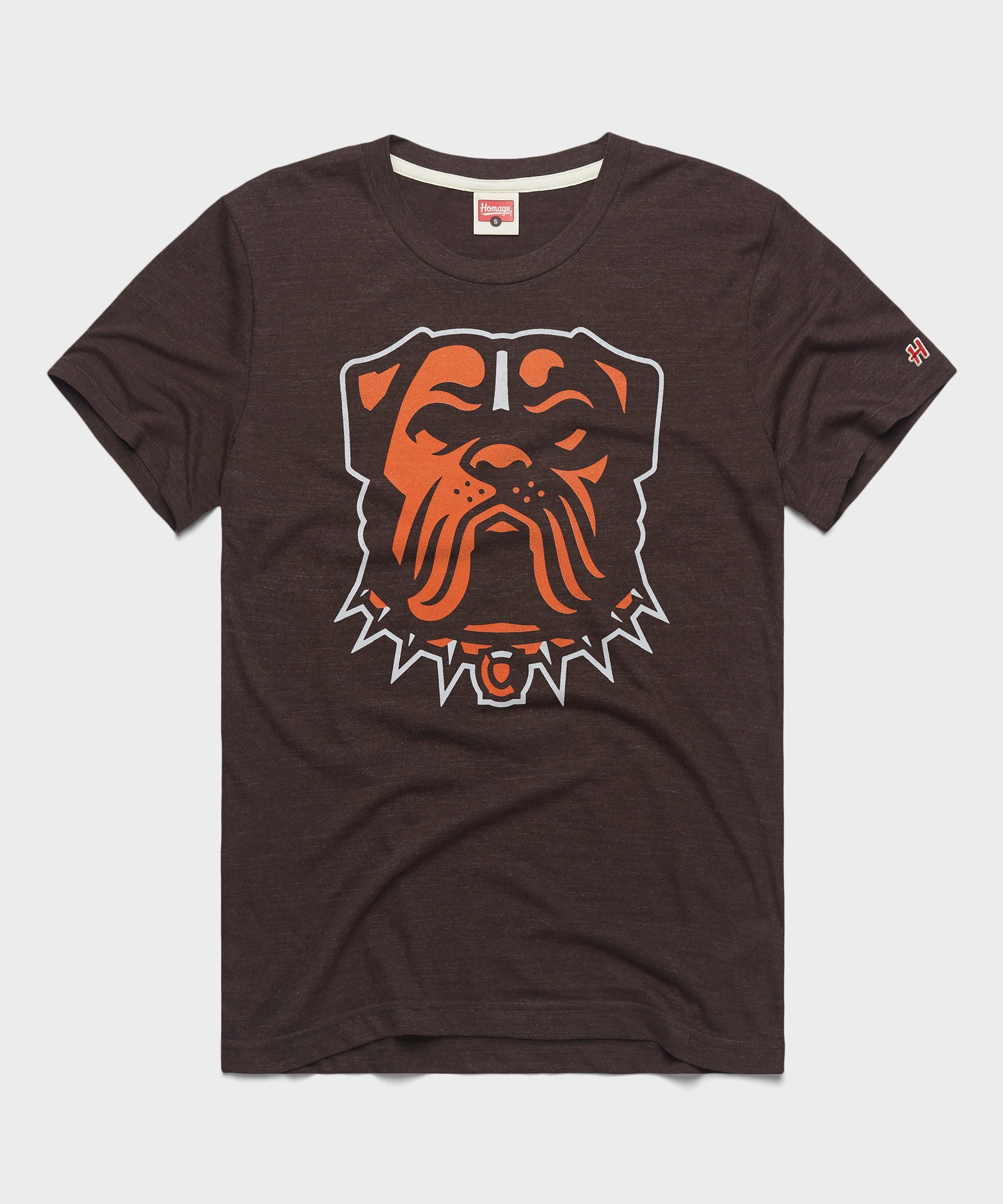 Cleveland Browns Dog Logo Brown