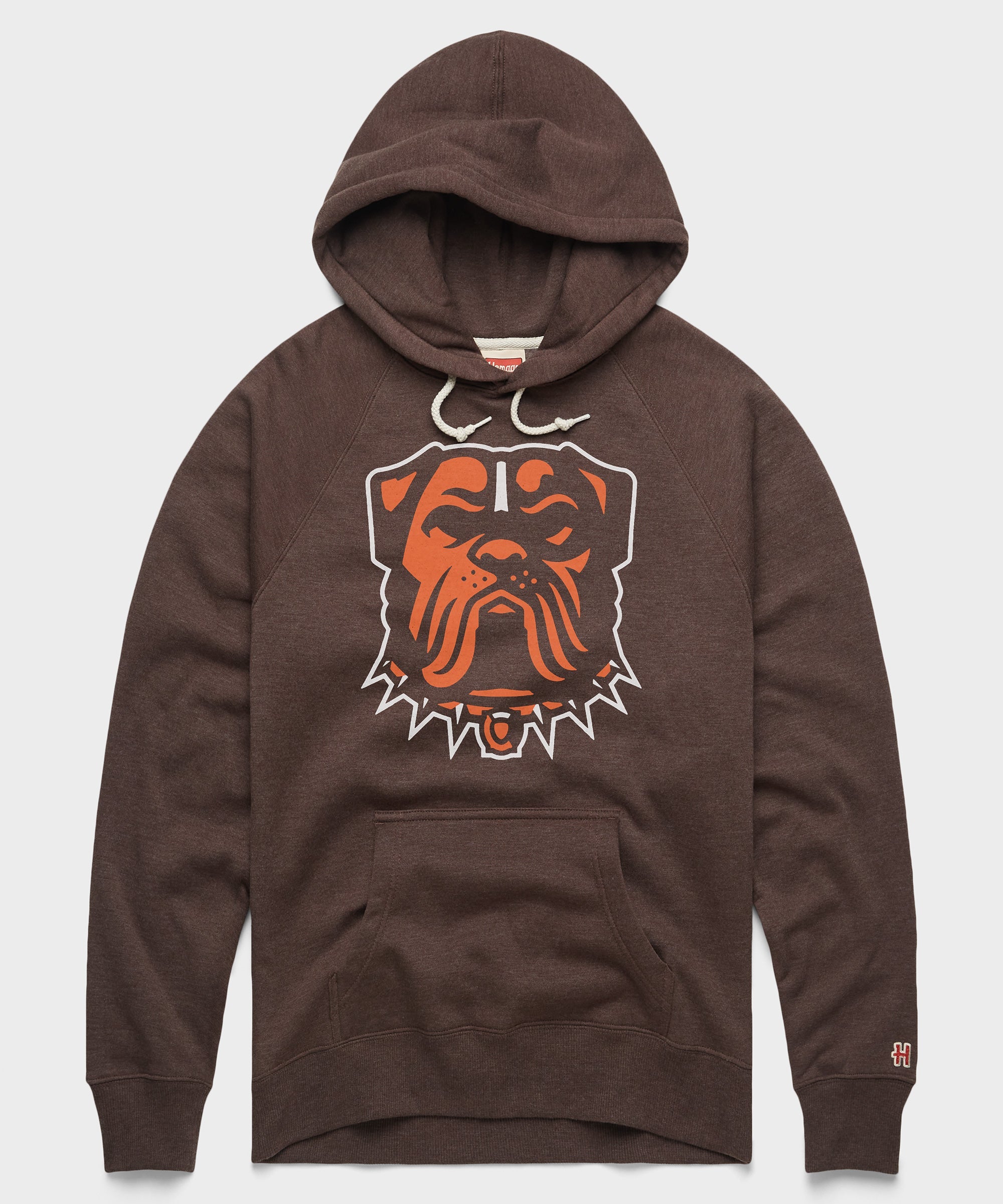 Cleveland Browns Dog Logo Hoodie Brown