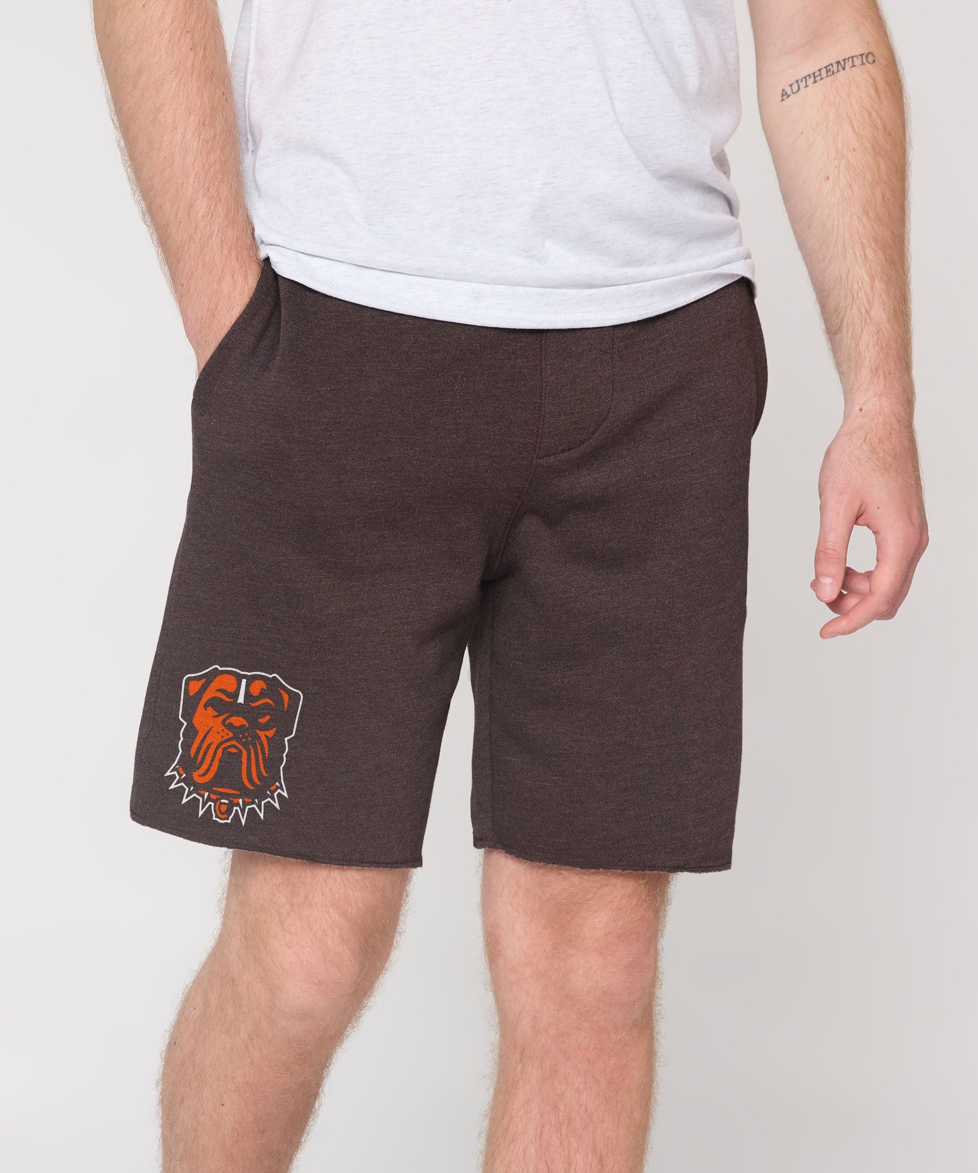Cleveland Browns Dog Logo Sweat Shorts