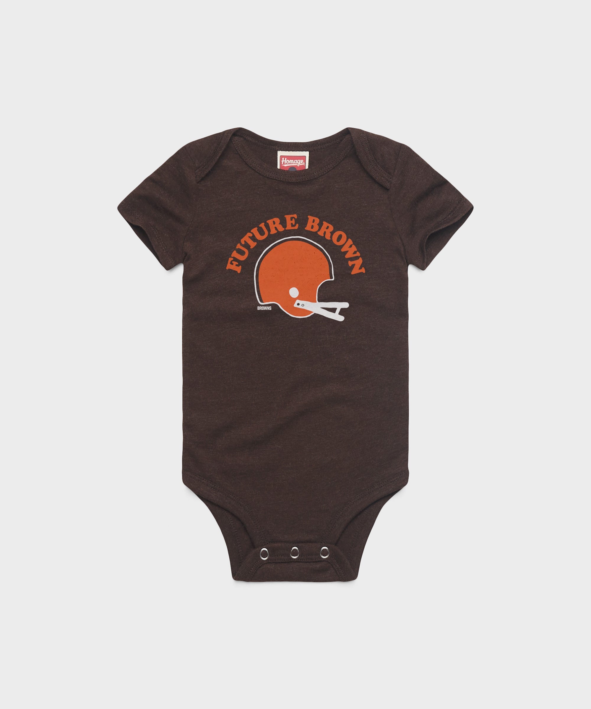Cleveland Browns Future Brown Baby One Piece