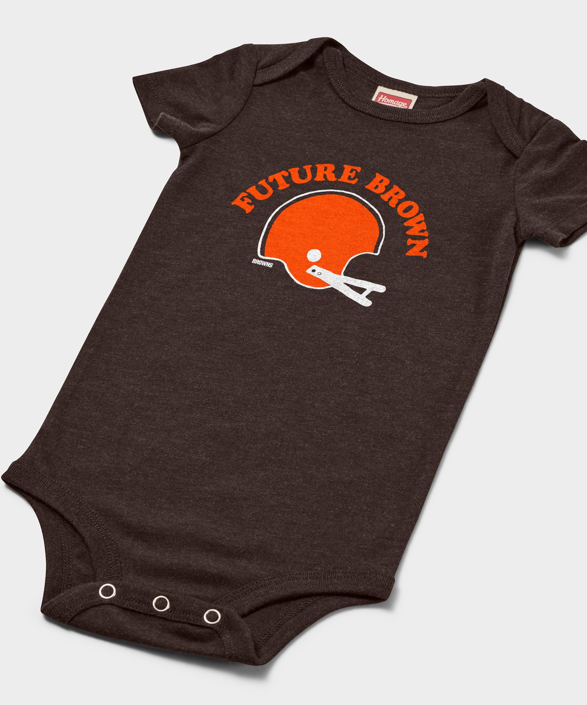 Cleveland Browns Future Brown Baby One Piece