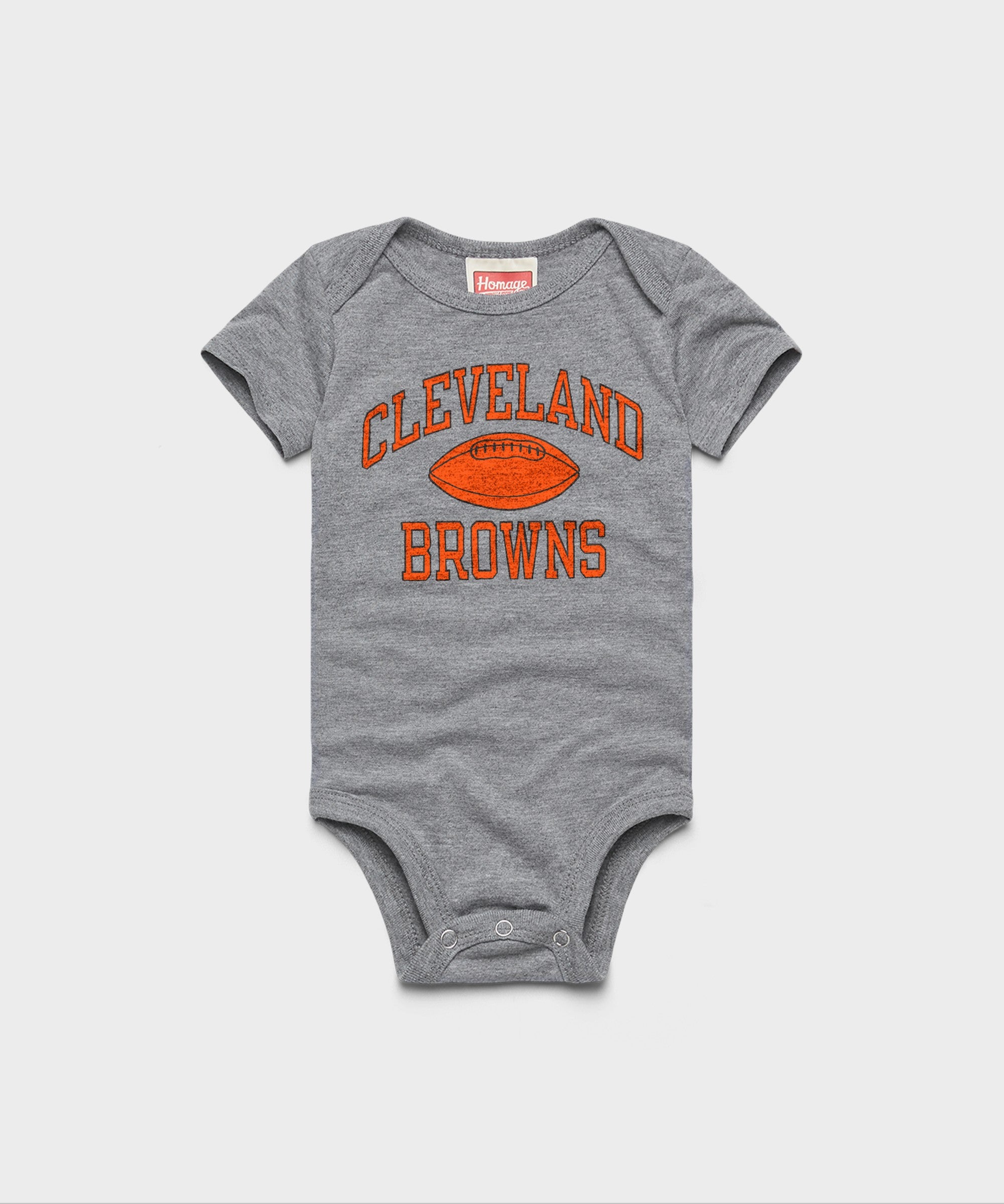 Cleveland Browns Gridiron Baby One Piece