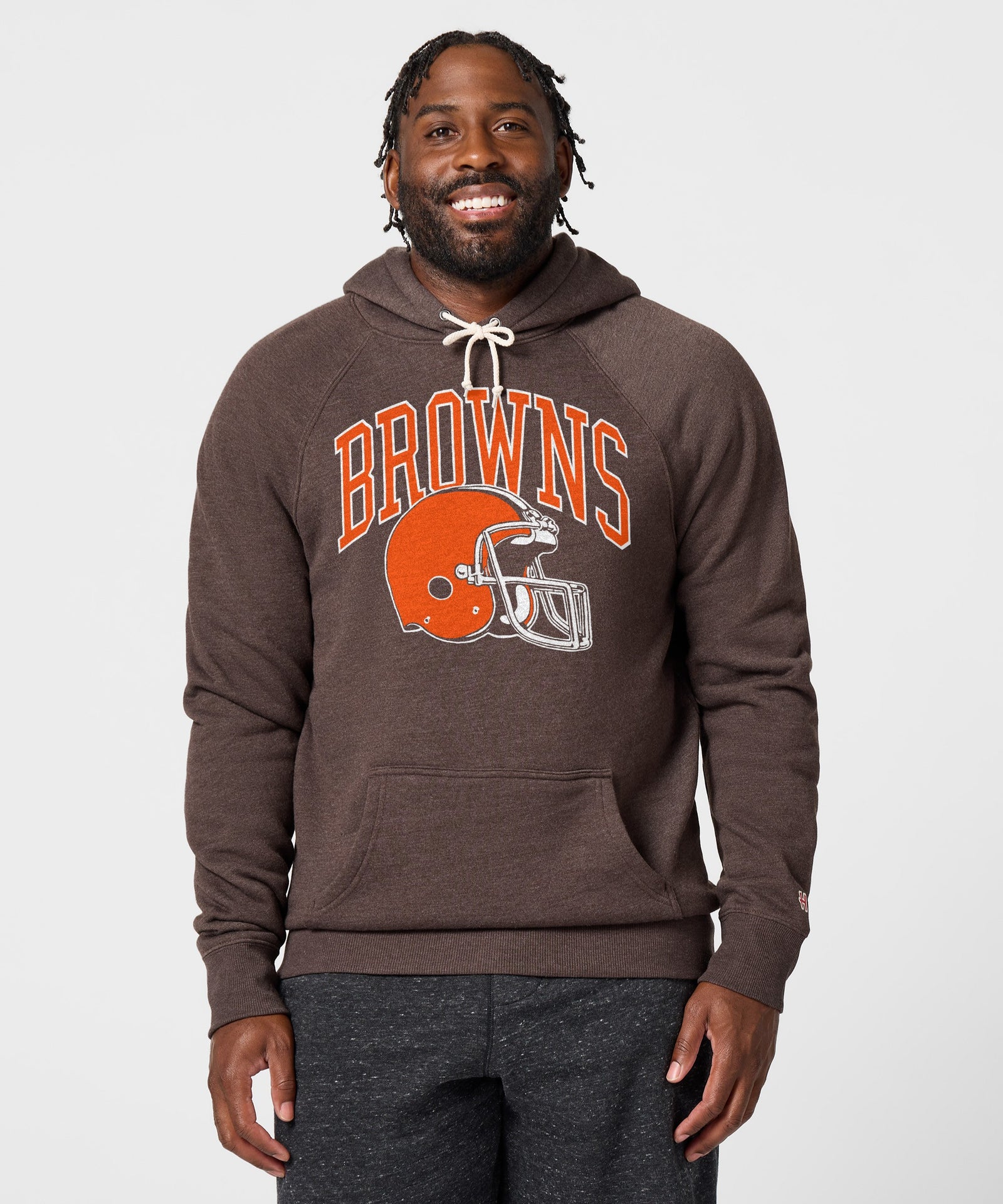 Cleveland Browns Helmet Retro Hoodie