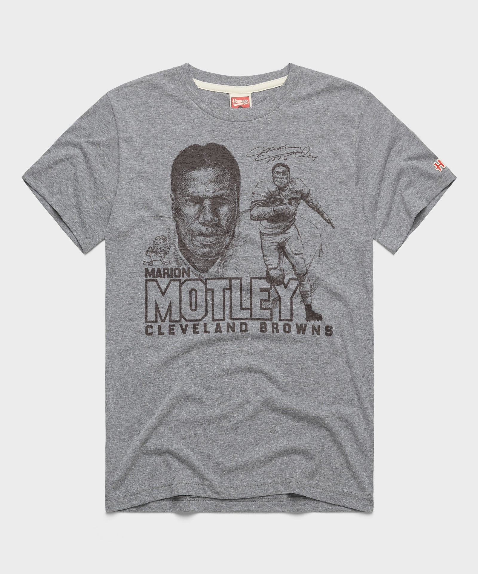Cleveland Browns Marion Motley Signature