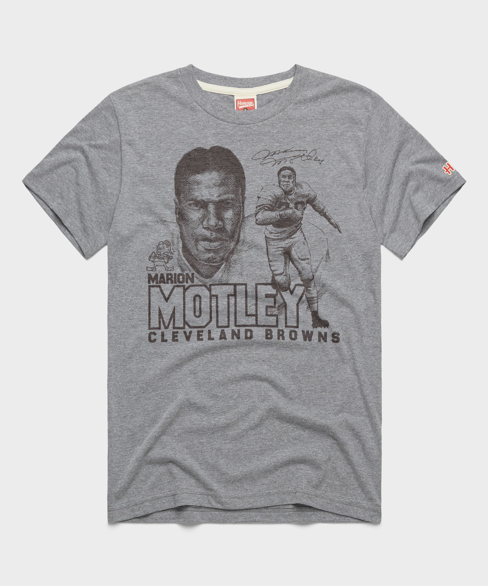 Cleveland Browns Marion Motley Signature