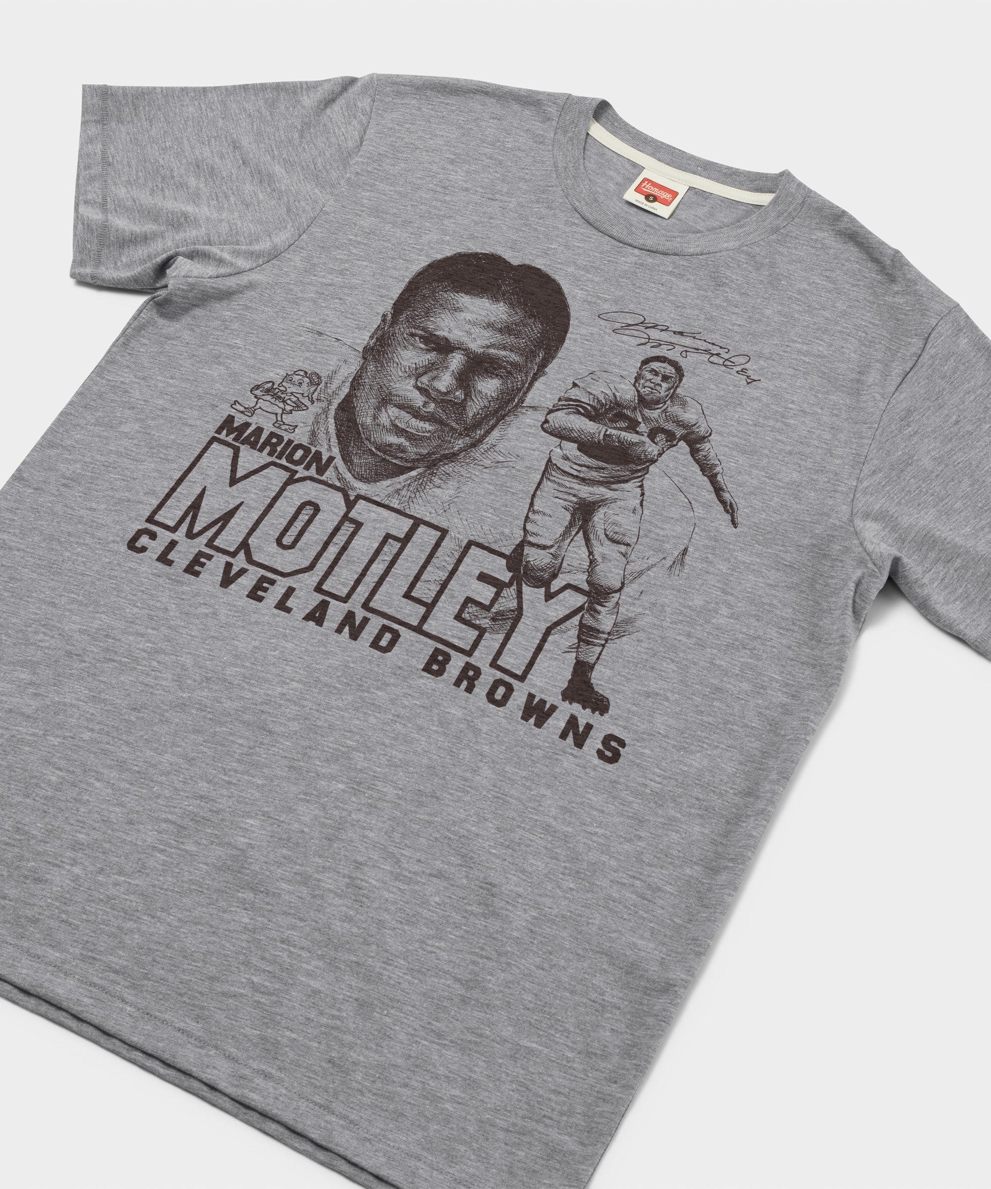 Cleveland Browns Marion Motley Signature