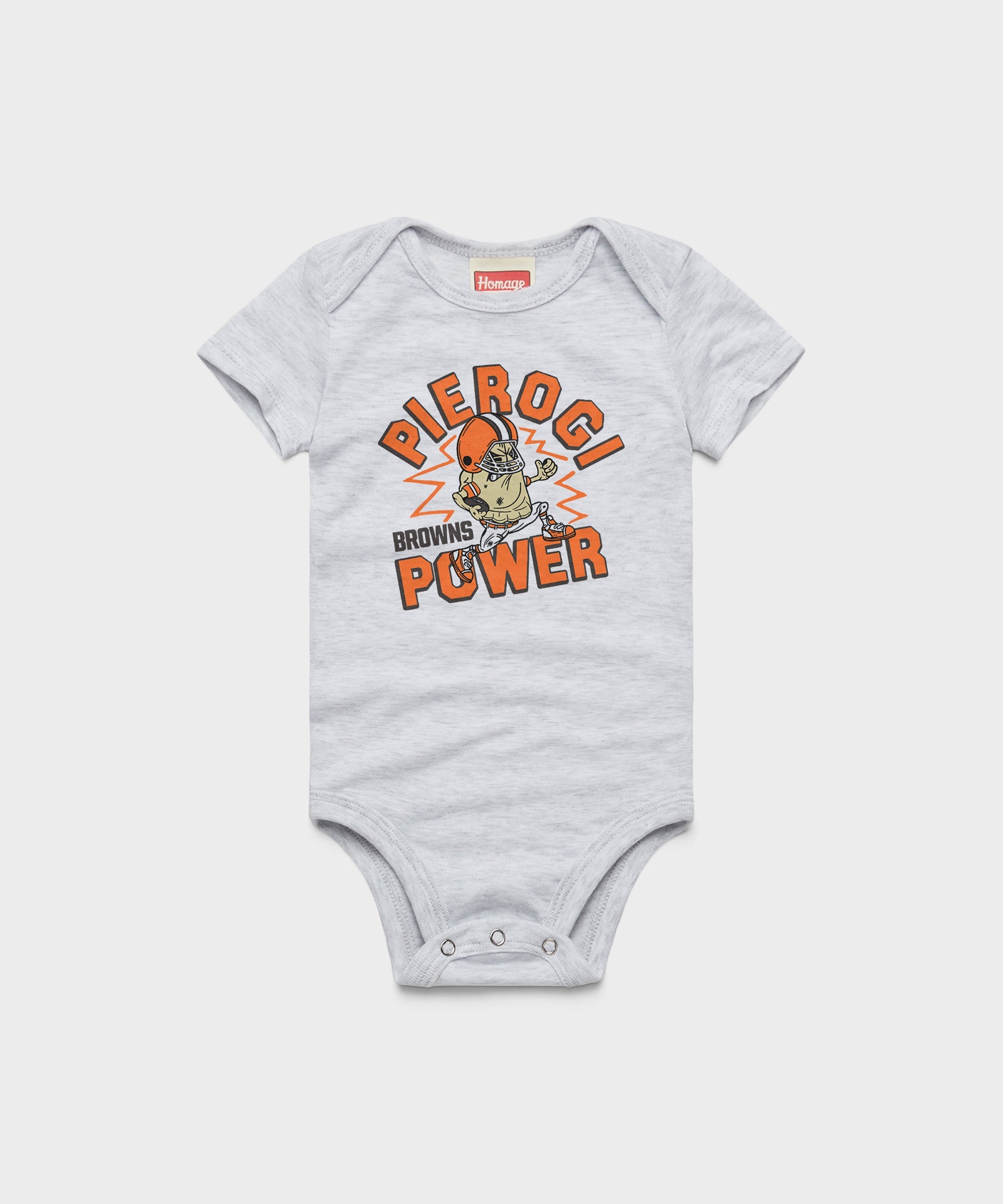 Cleveland Browns Pierogi Power Baby One Piece