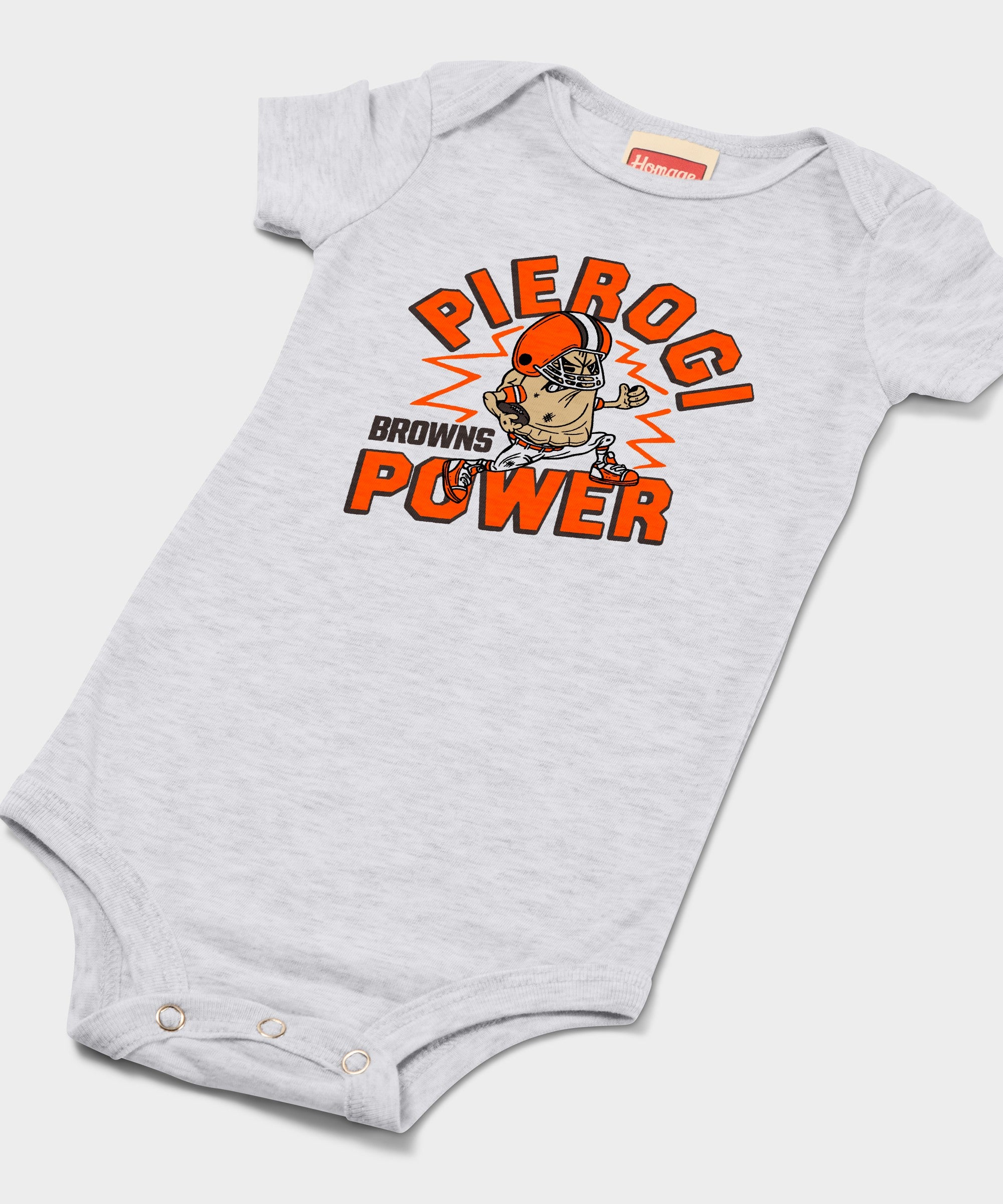 Cleveland Browns Pierogi Power Baby One Piece