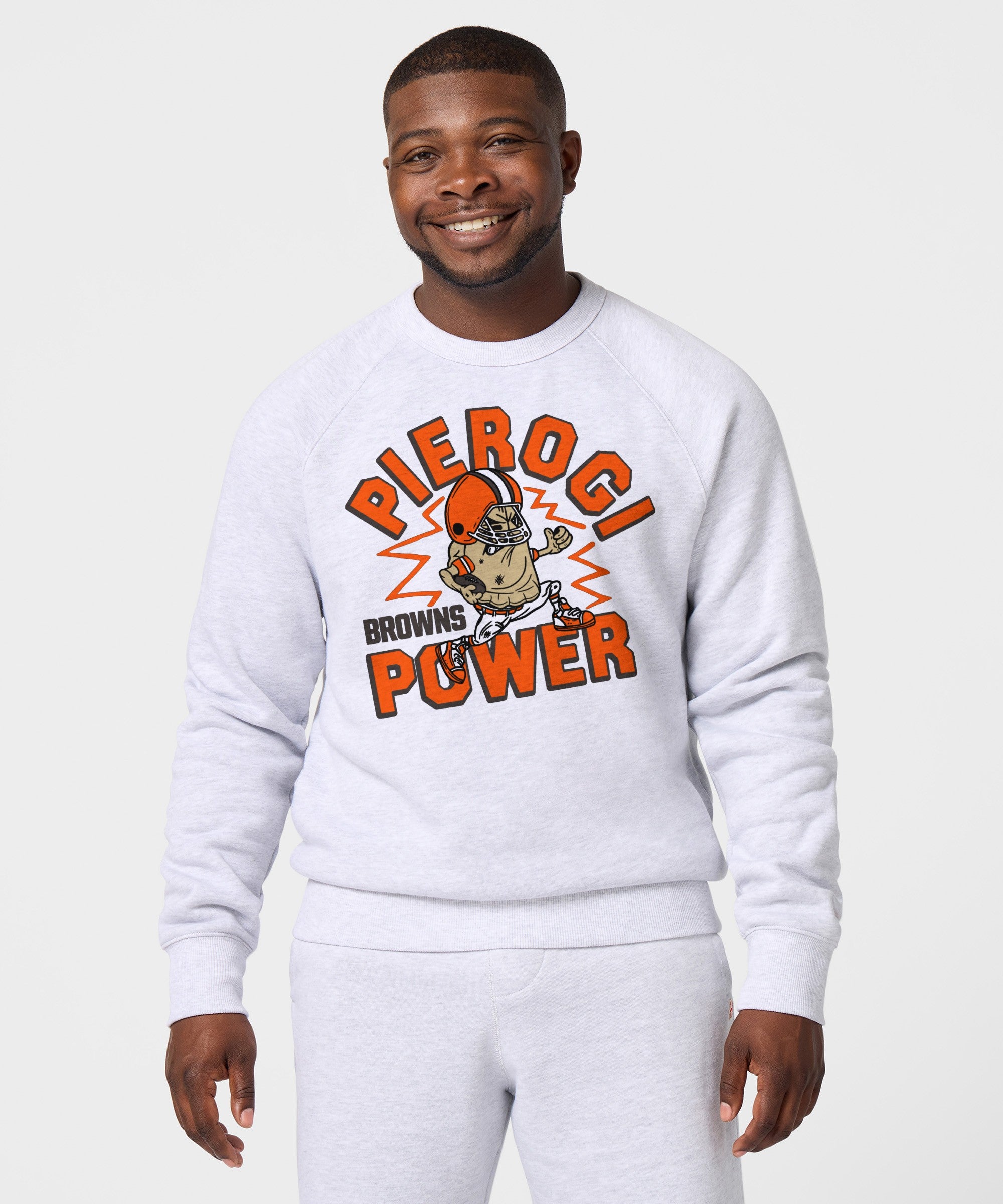 Cleveland Browns Pierogi Power Crewneck