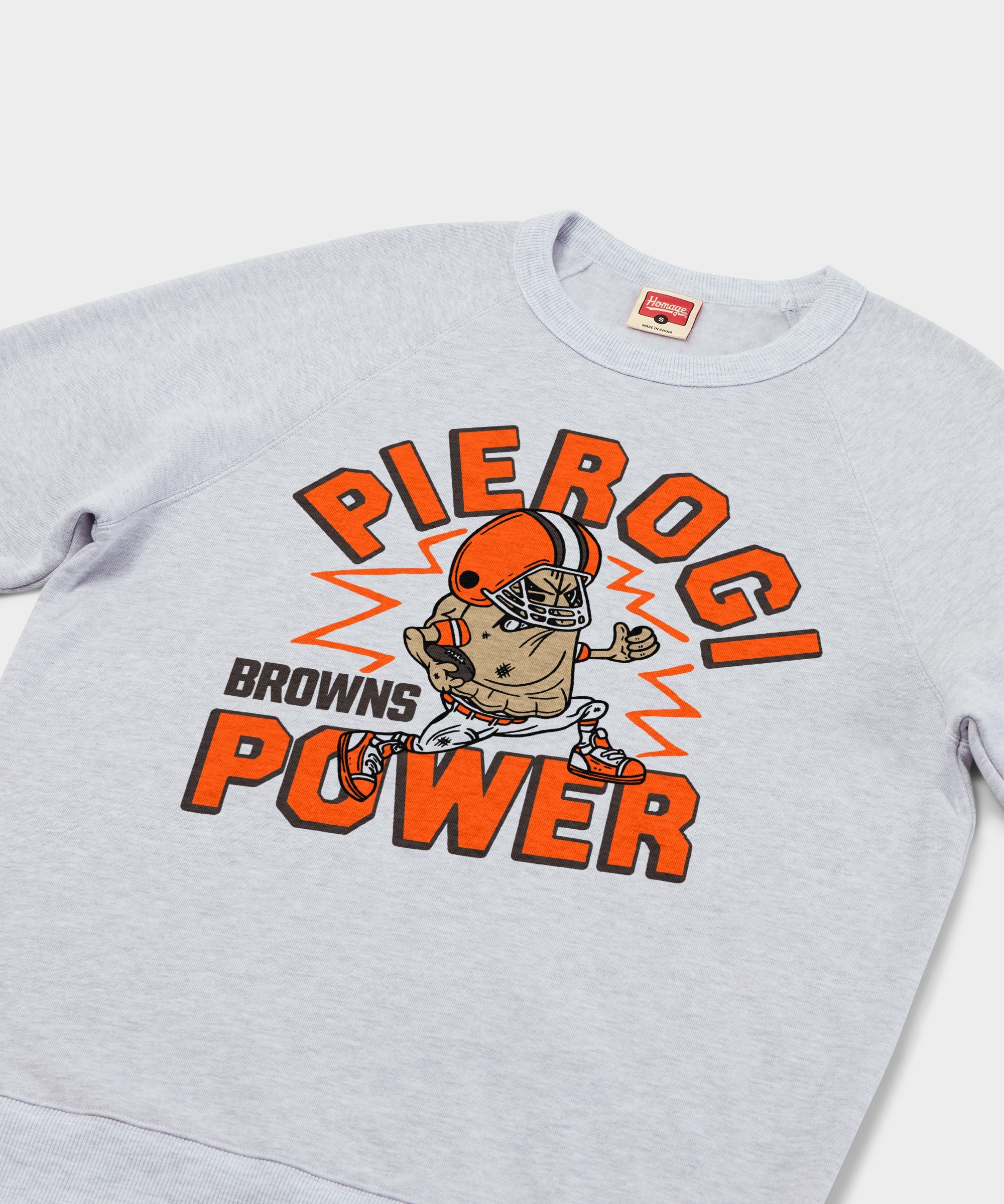 Cleveland Browns Pierogi Power Crewneck