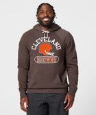 Cleveland Browns Throwback Helmet Hoodie