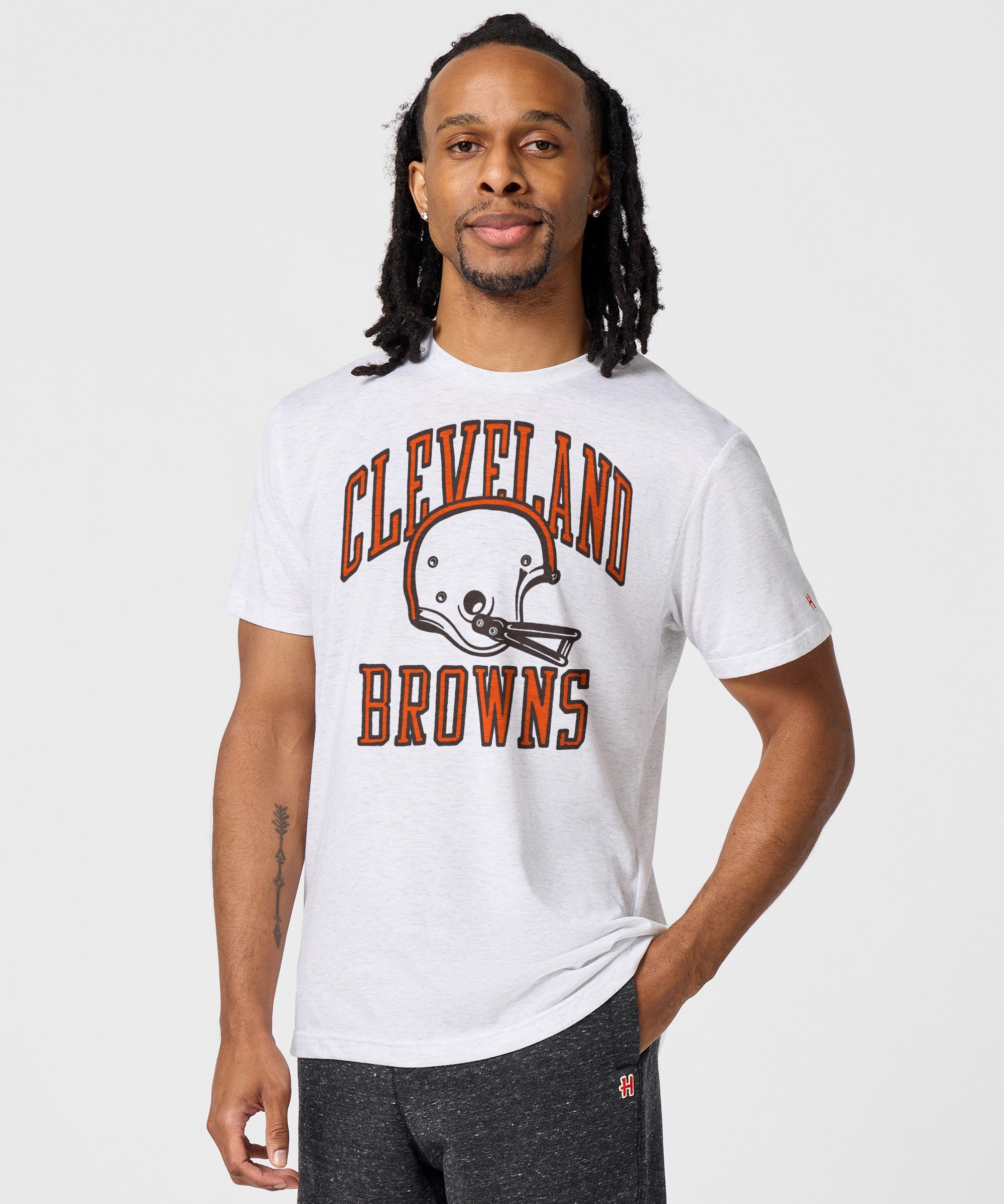 Cleveland Browns White Helmet